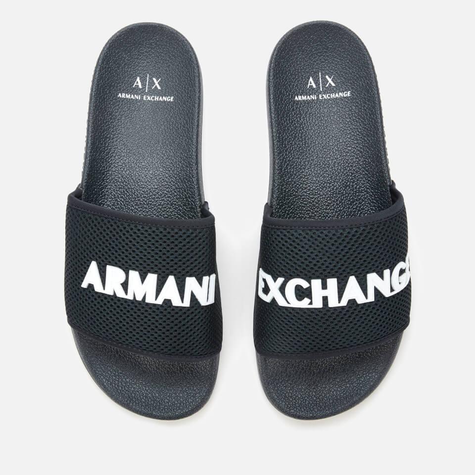armani exchange sandals