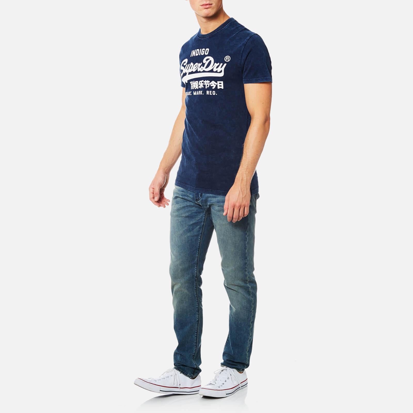 Superdry Synthetic 's T-shirt in Blue for Men - Lyst