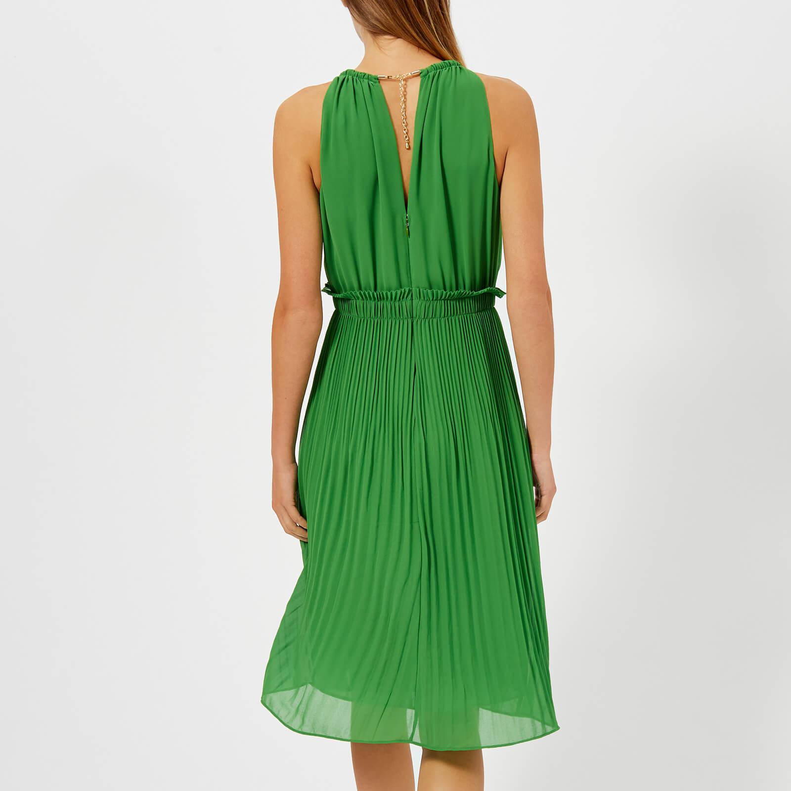 MICHAEL Michael Kors Chain Midi Dress in Green | Lyst Canada