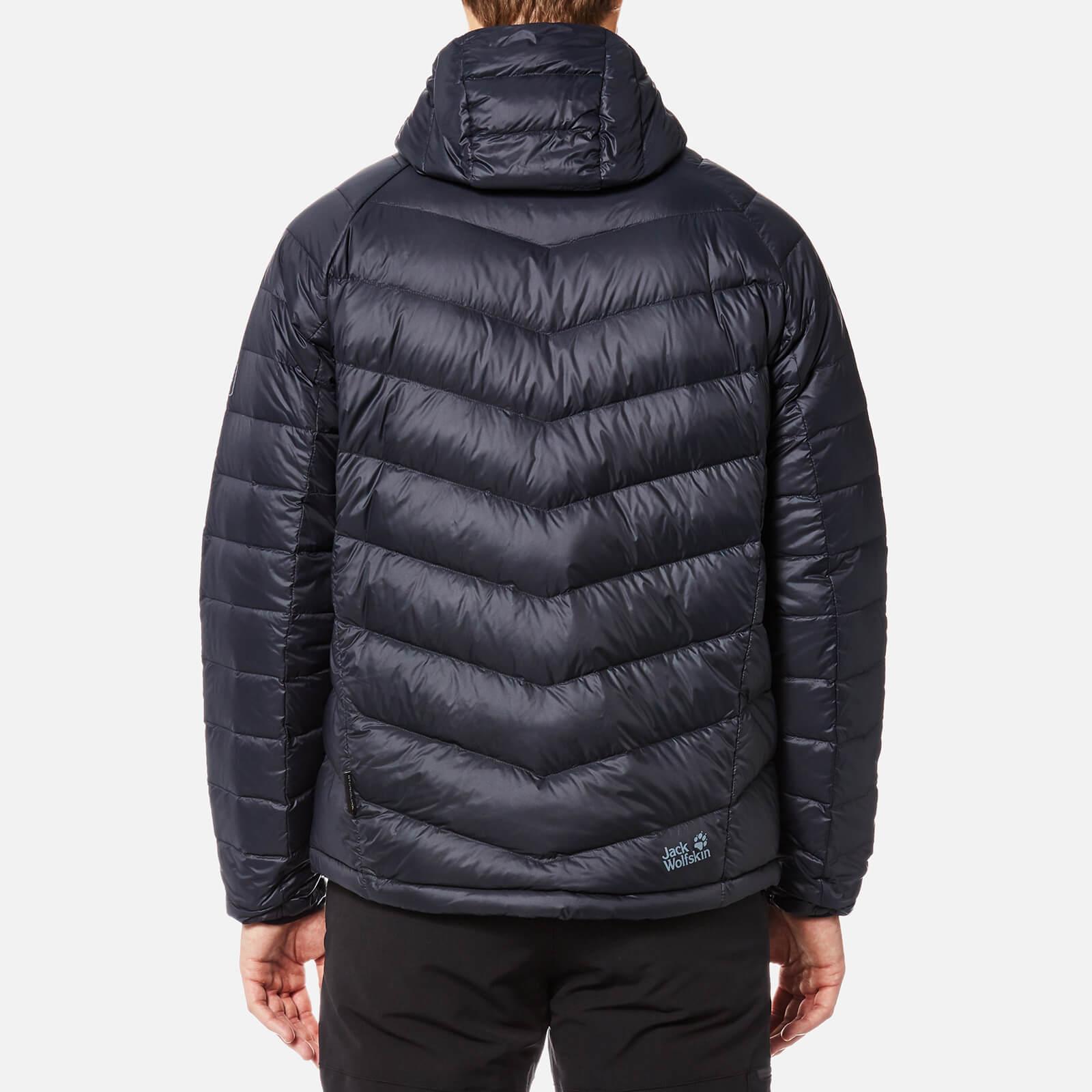Jack Wolfskin Synthetic Neon Padded Jacket in Black for Men Lyst