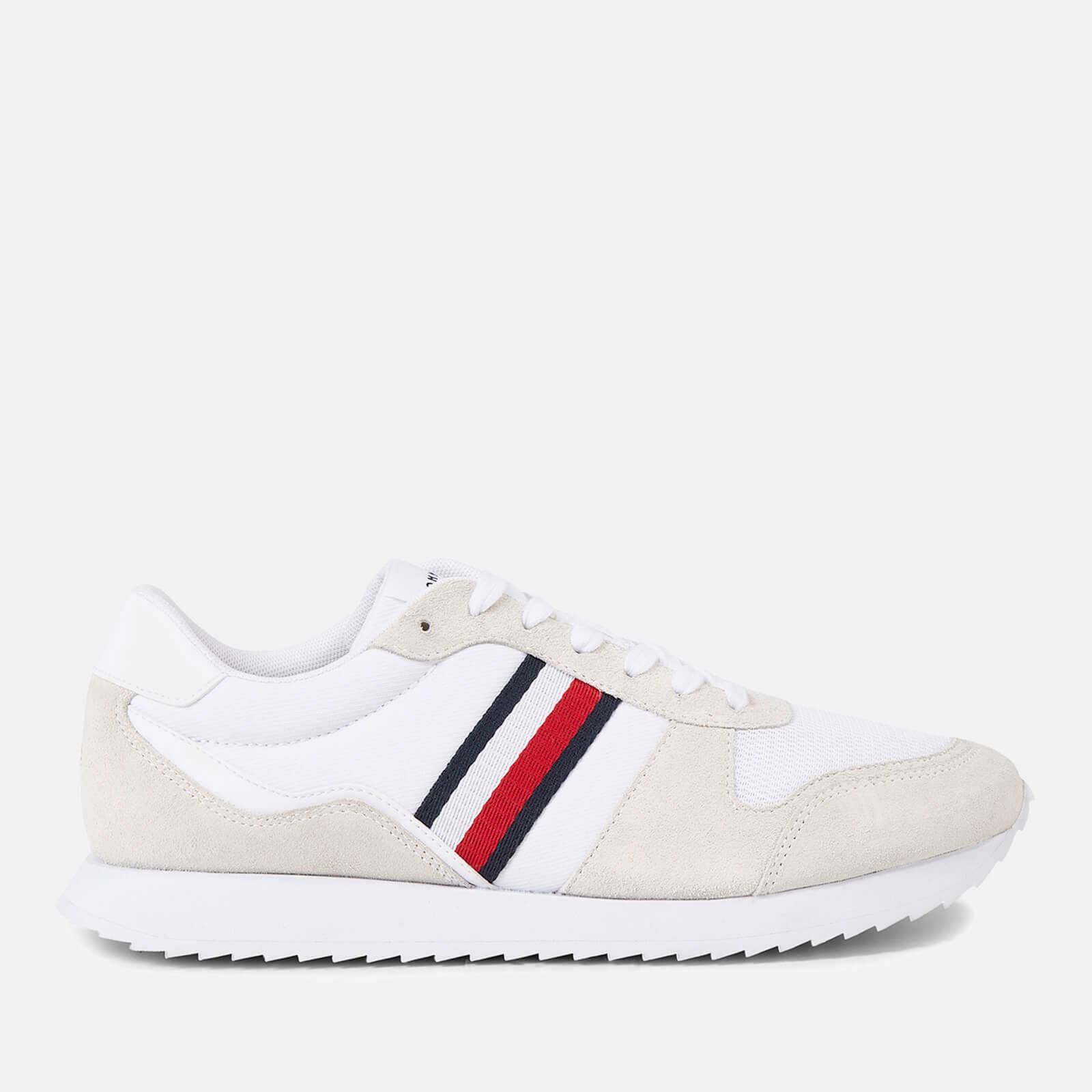 Tommy hilfiger top white trainers