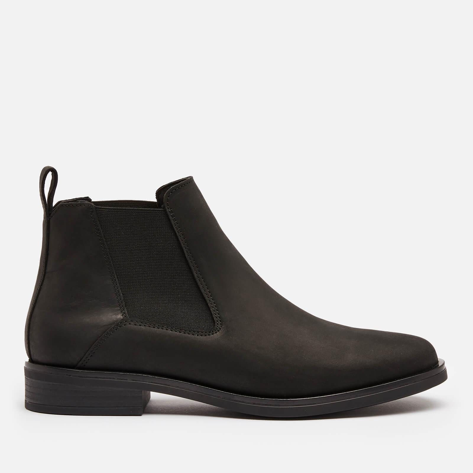 Clarks Memi Top Leather Chelsea Boots in Black | Lyst