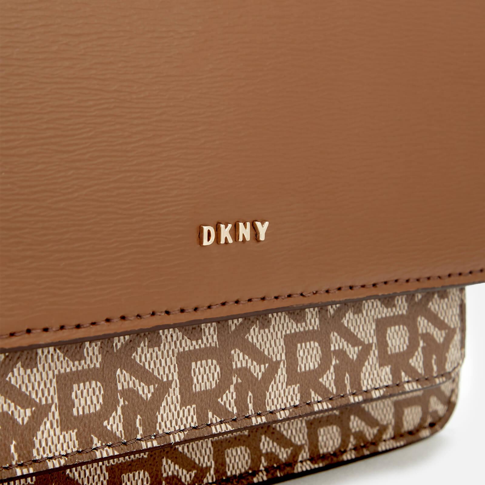 Cloth crossbody bag Dkny Brown in Cloth - 31168704