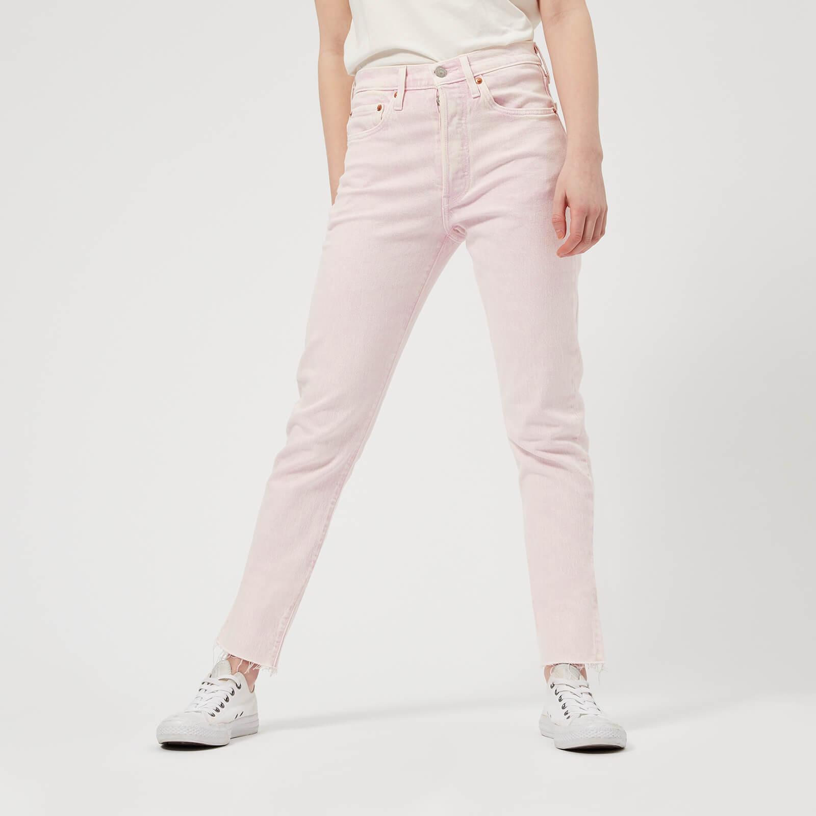 baden Vergissing Meesterschap Levi's 501 Skinny Jeans in Pink | Lyst Canada