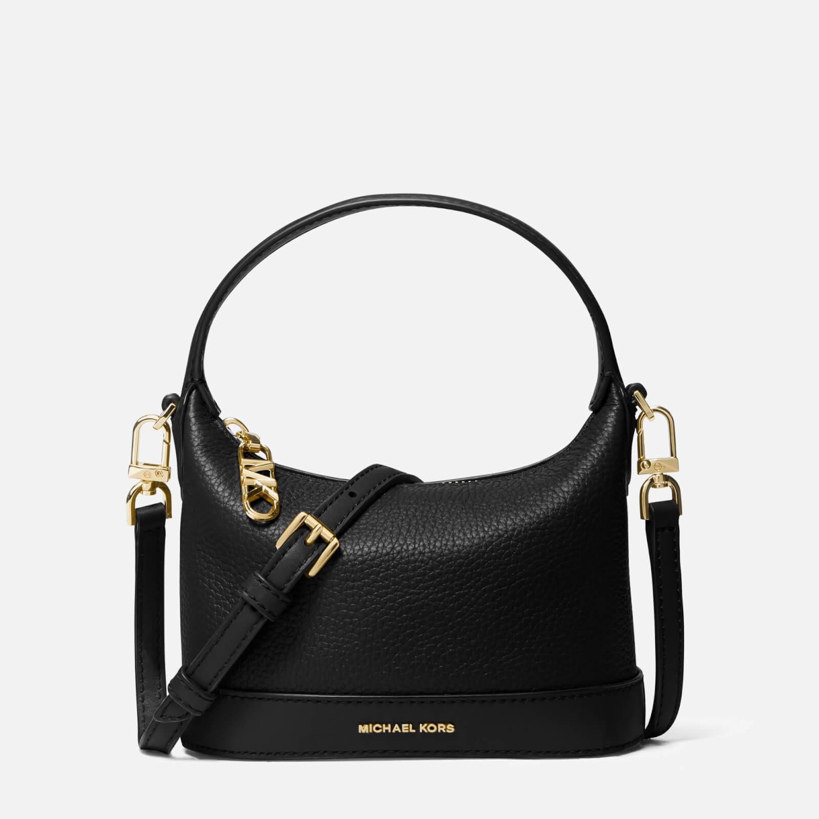 MICHAEL Michael Kors Wythe Small Leather Crossbody Bag in Black Lyst
