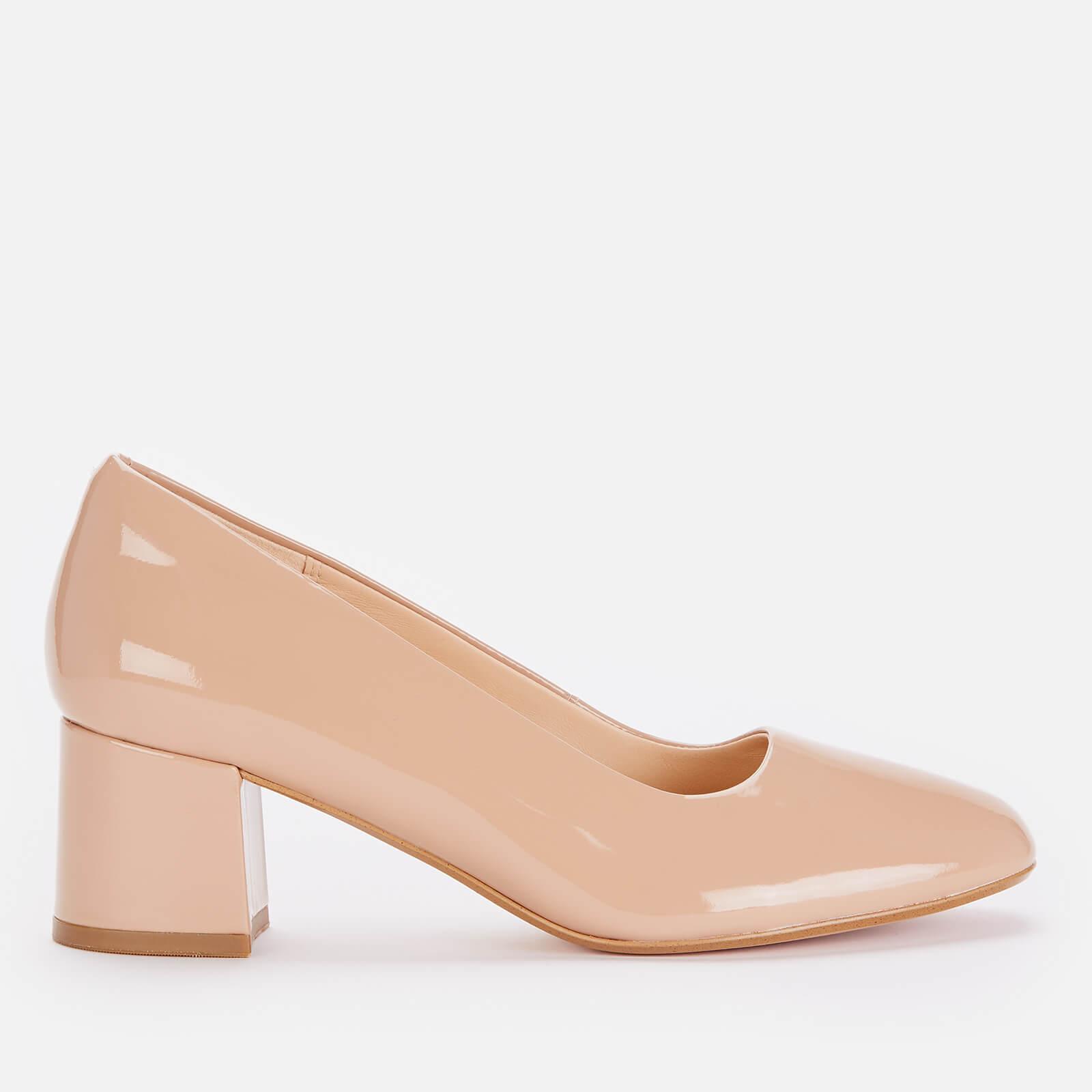 Clarks Leather Sheer 55 Patent Court Shoes in Nude (Brown) | Lyst