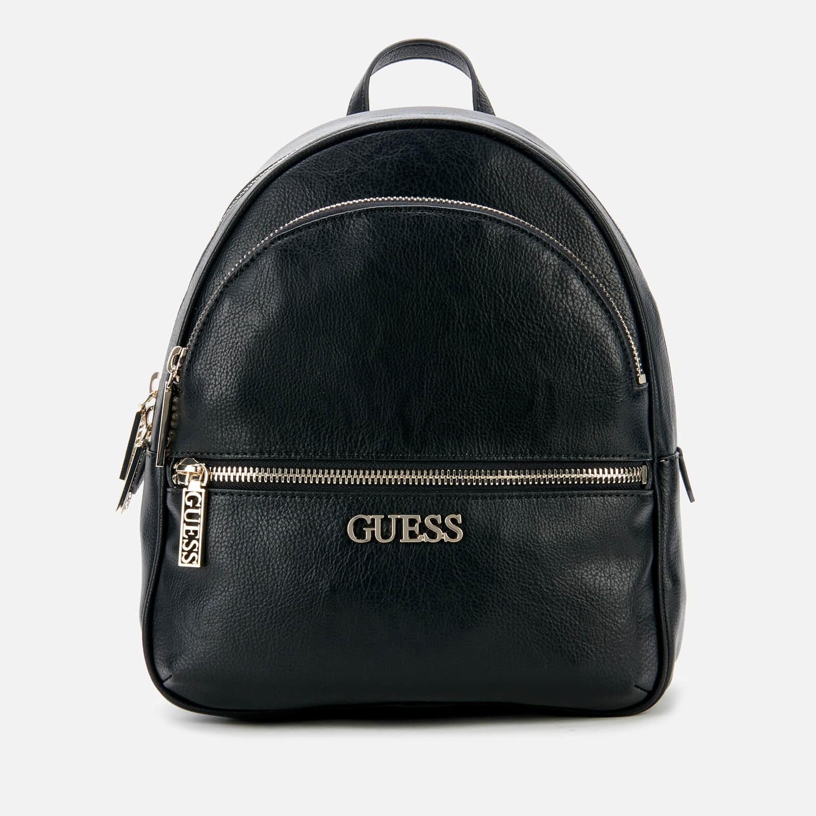 Guess Leather Manhattan Backpack in Black | Lyst