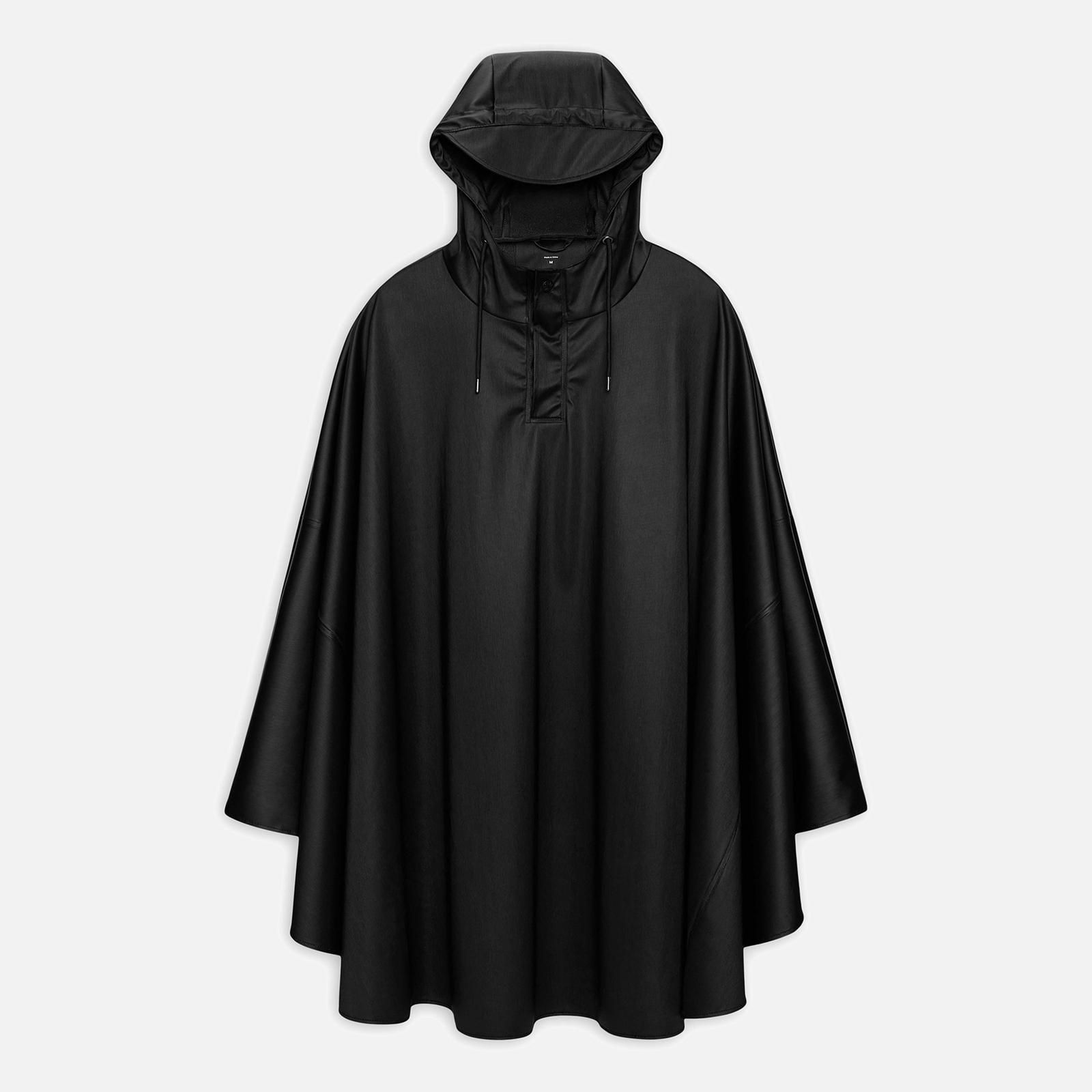 Rains Cape Matte Shell Jacket in Black for Men Lyst UK
