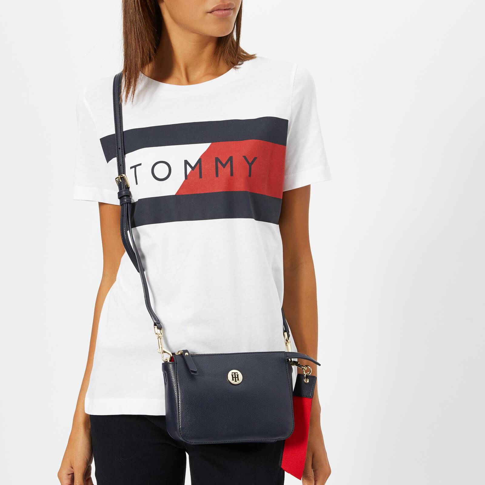 Tommy Hilfiger Womens Charming Tommy Crossover Cross-Body Bag 