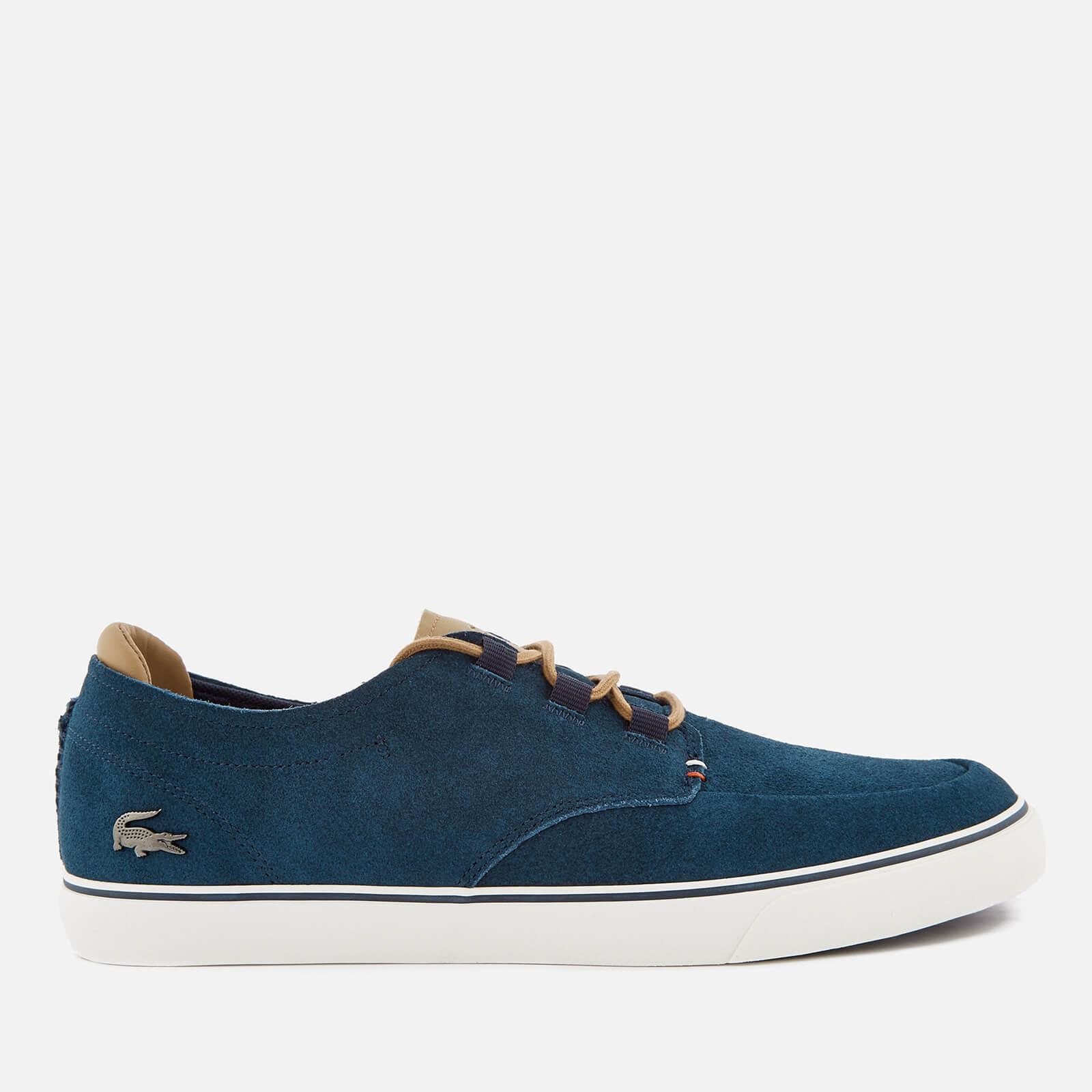 lacoste suede boat shoes