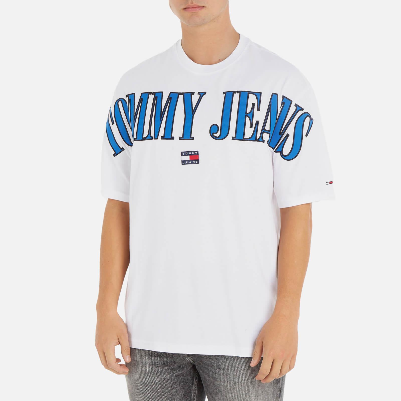Tommy Hilfiger Skater Archive Logo Cotton T-shirt in Blue for Men | Lyst