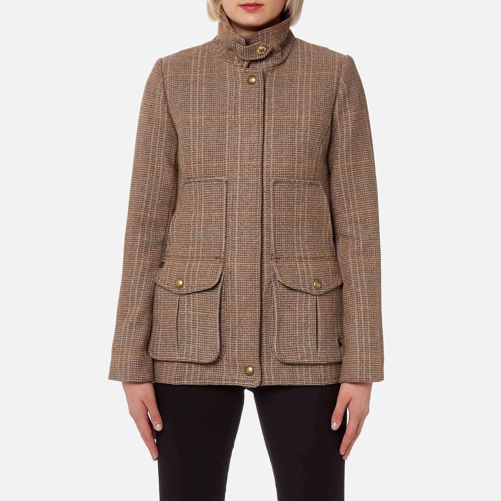 joules fieldcoat tweed coat