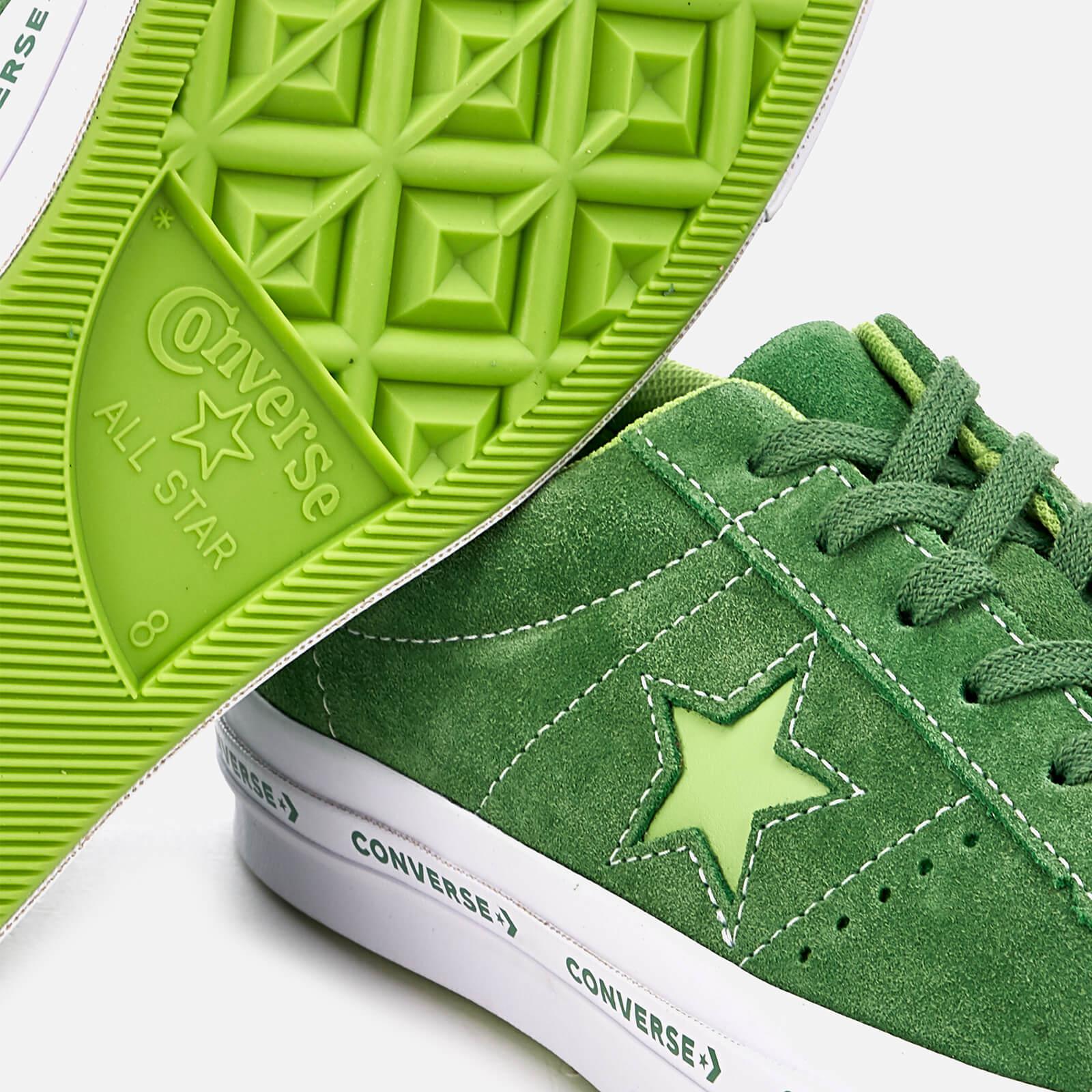 Converse Leather One Star Ox Trainers in Mint Green/Jade Lime/White (Green)  for Men | Lyst