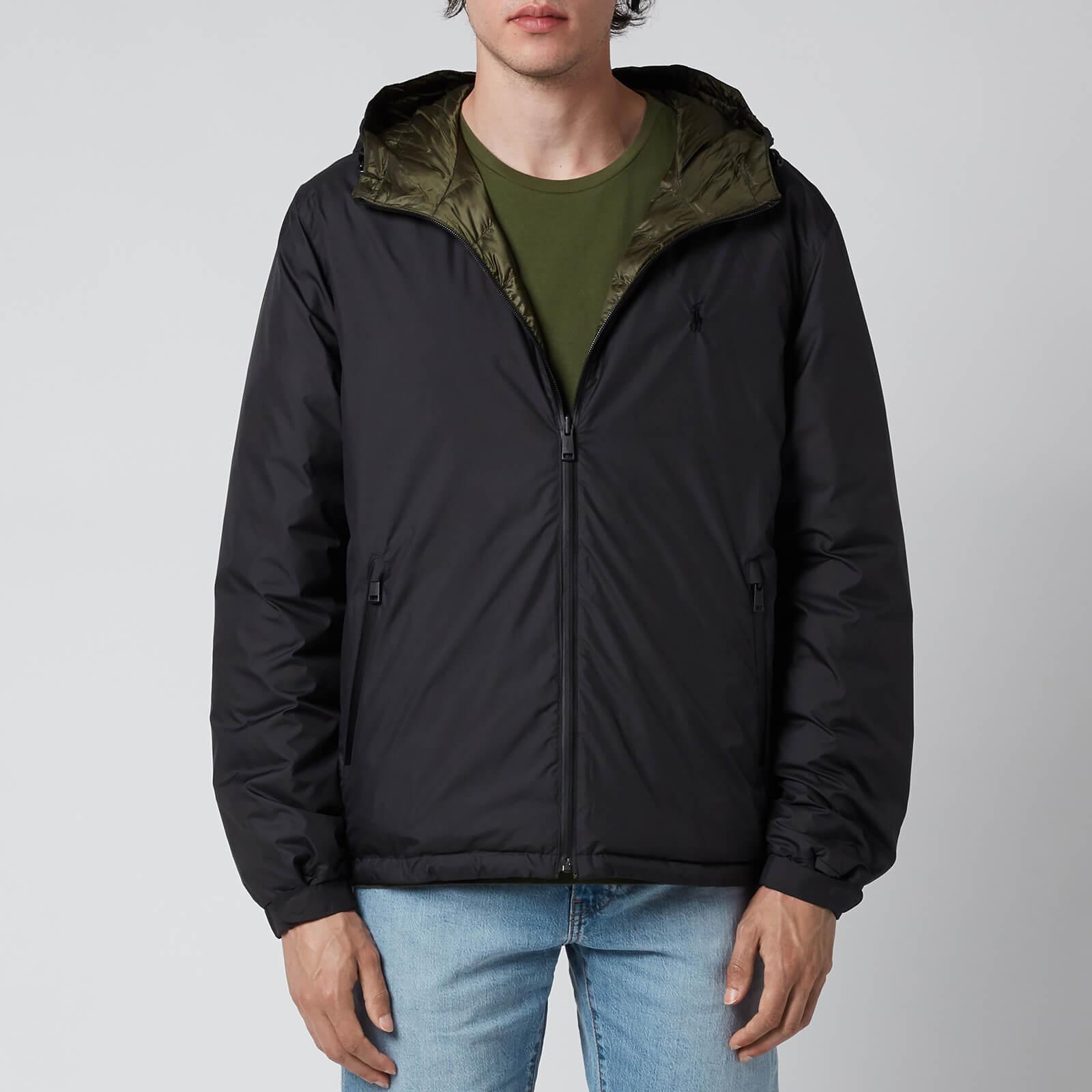 polo reversible bomber jacket