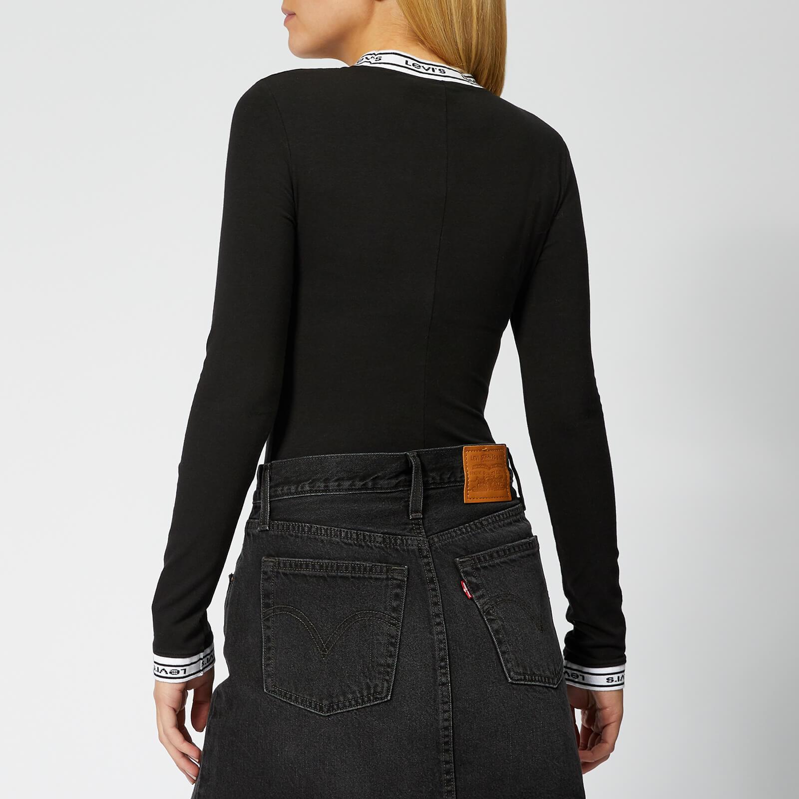 levis bodysuit black
