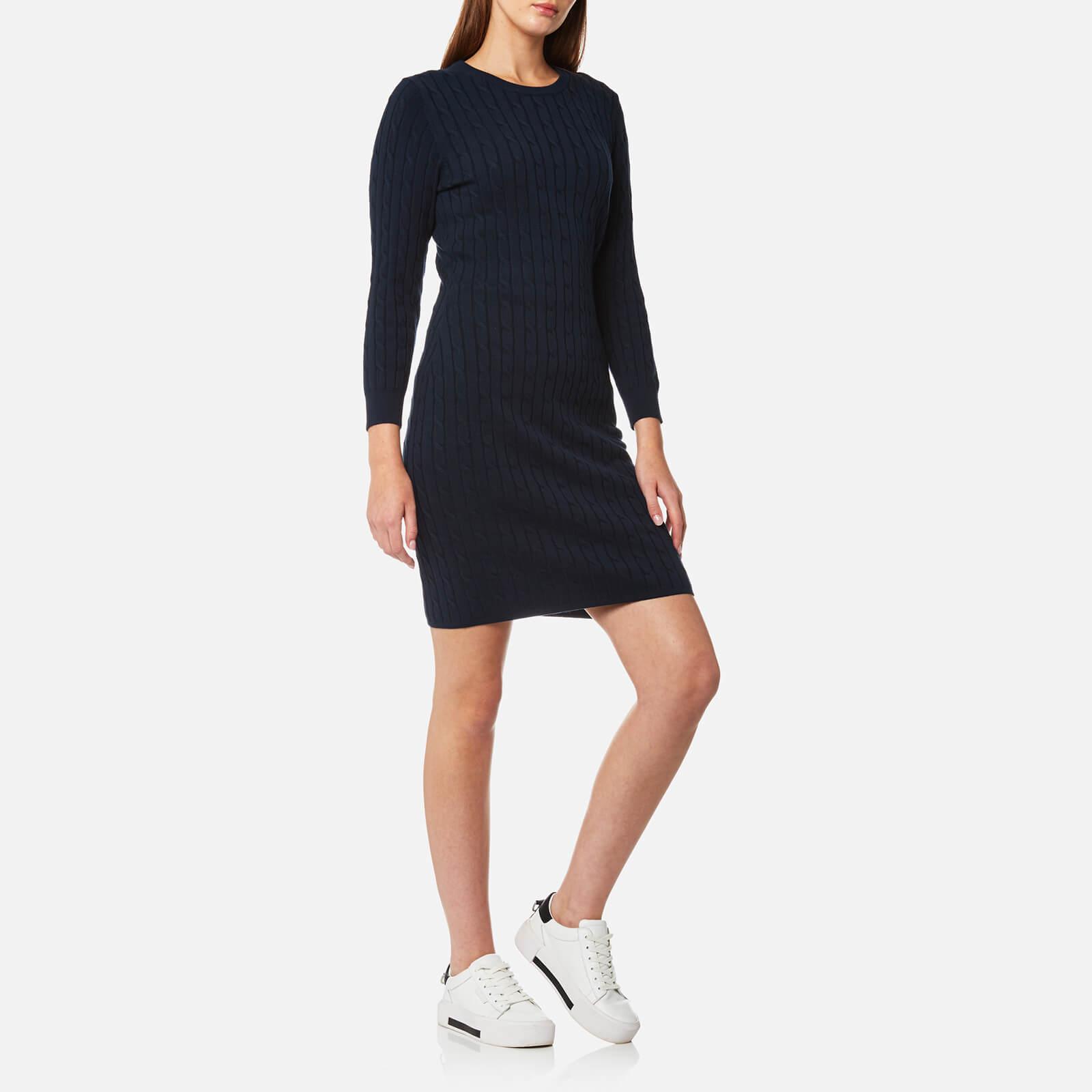 gant stretch cotton cable dress