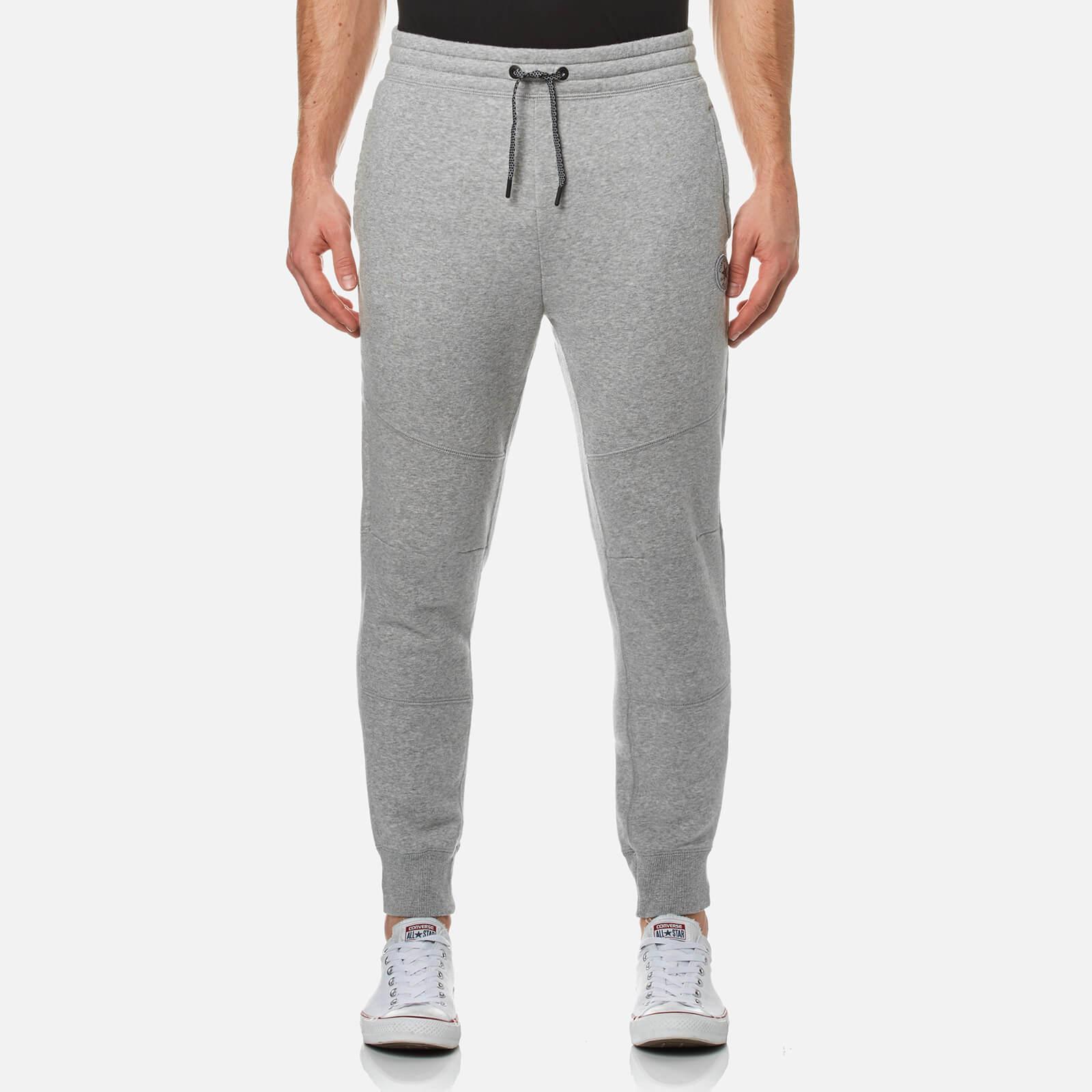 Converse Cotton Core Reflective Panel Joggers in Grey (Gray) for Men | Lyst