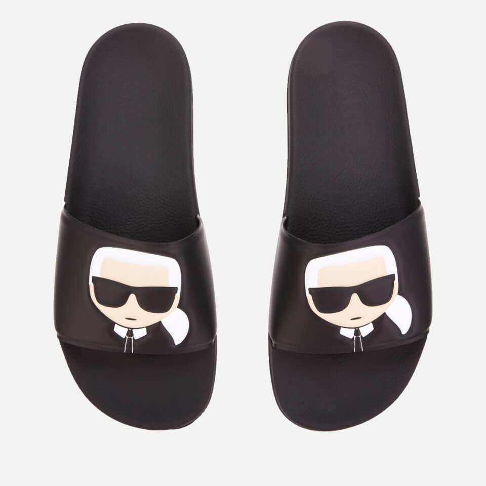 karl lagerfeld slide sandals