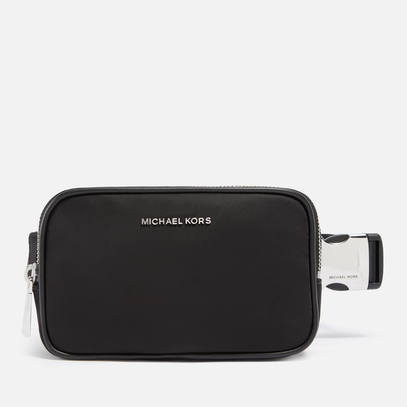 MICHAEL Michael Kors Cara Kempton Nylon Belt Bag in Black Lyst