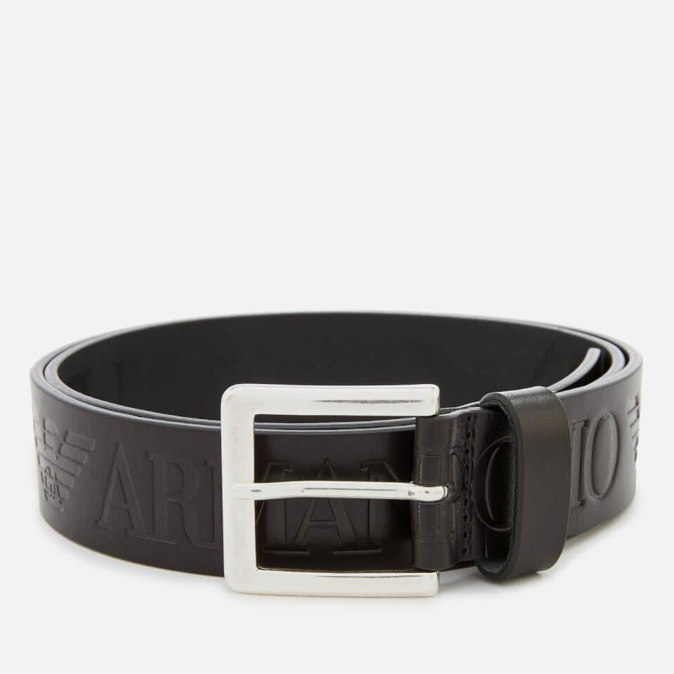 armani embossed belt