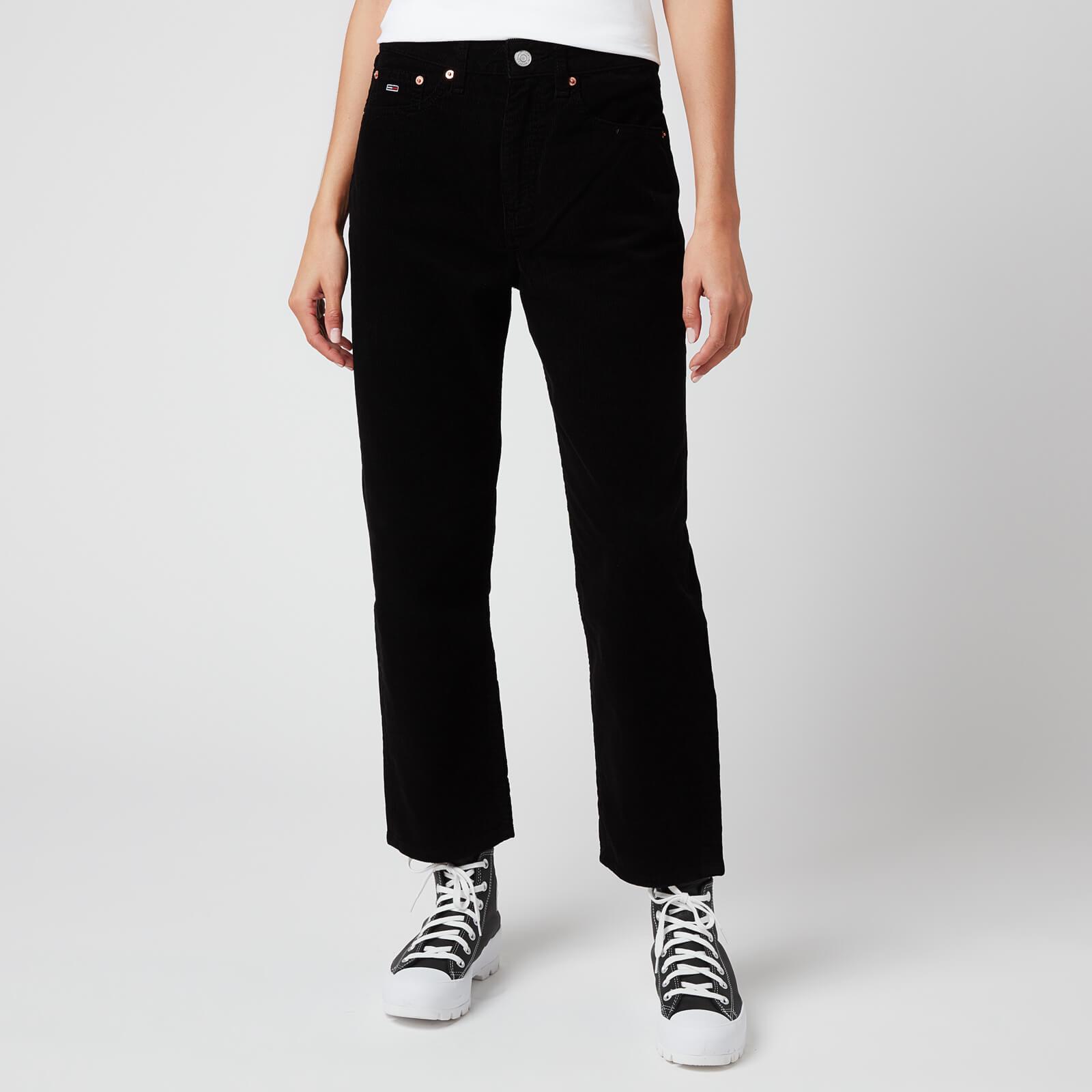 Tommy Hilfiger Denim Harper Hr Straight Ankle Jeans in Black | Lyst  Australia