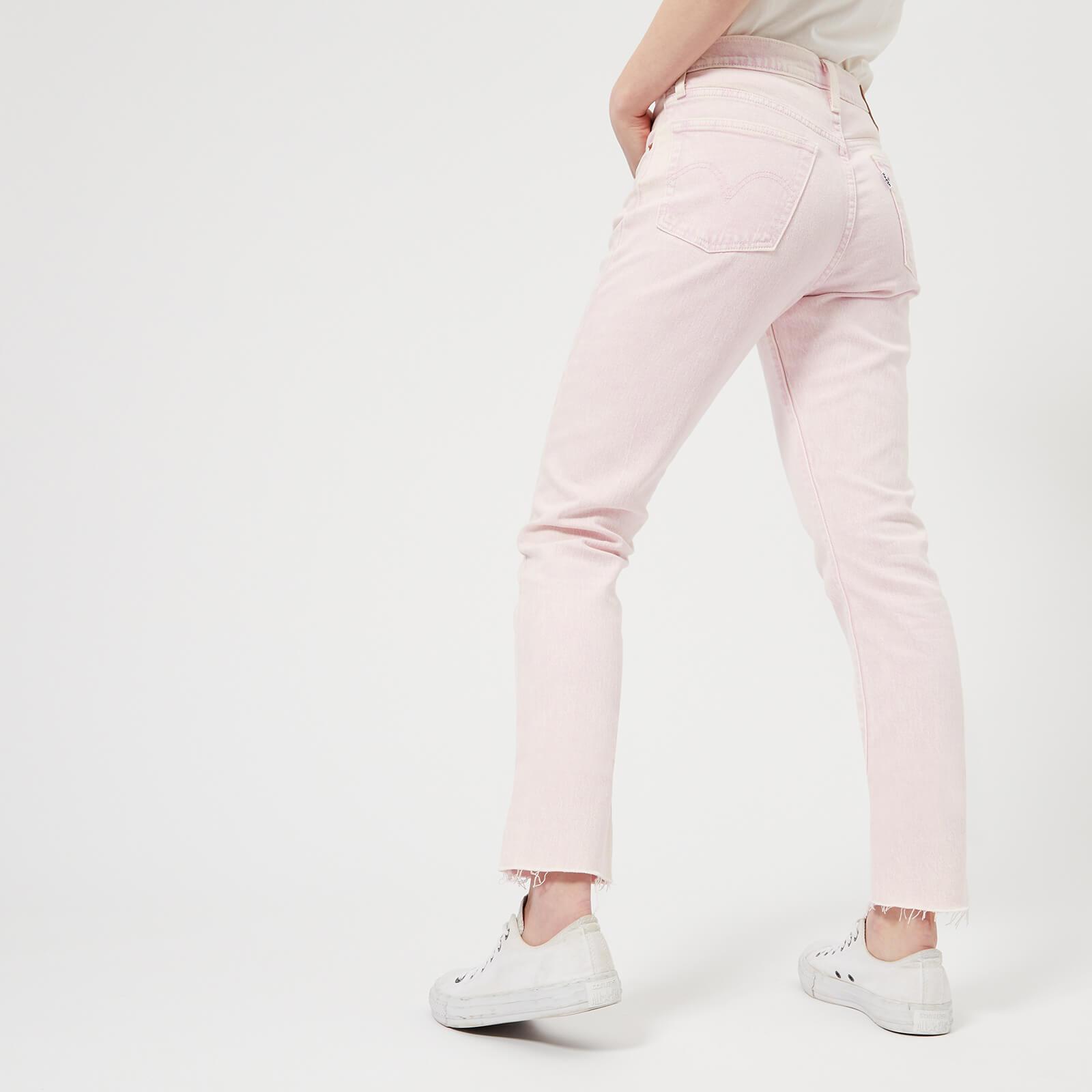 baden Vergissing Meesterschap Levi's 501 Skinny Jeans in Pink | Lyst Canada