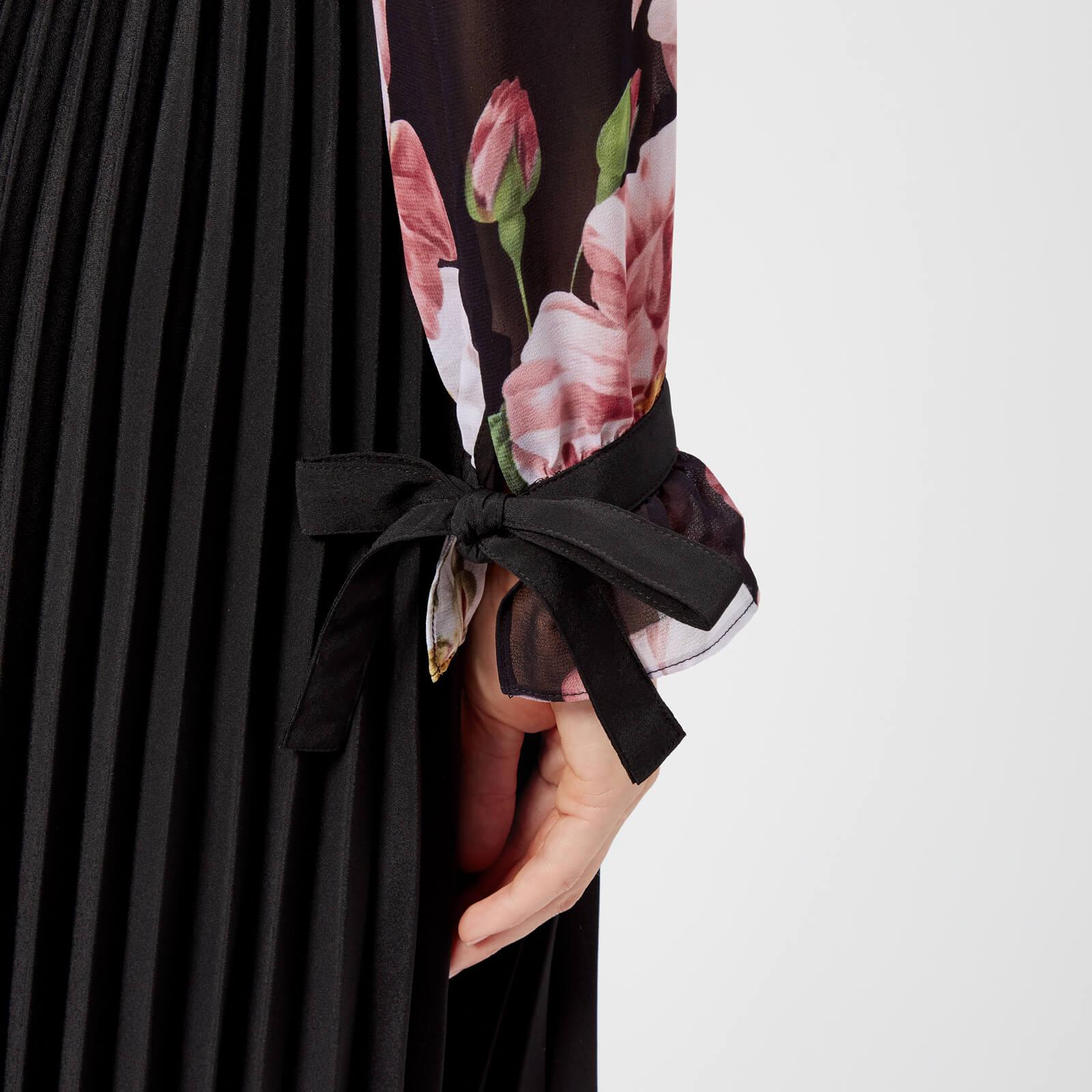 daysea iguazu frill bow sleeve dress