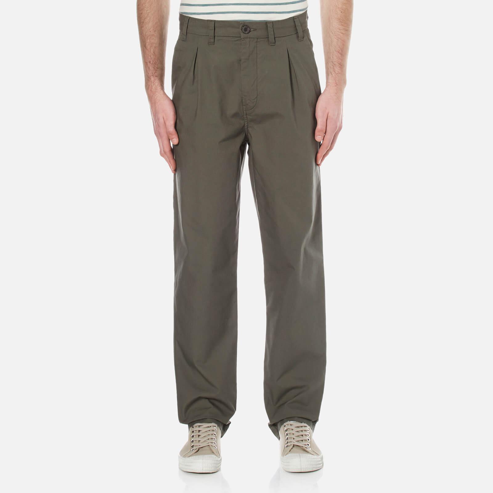 Lyst - Selected Worker Trousers in Green for Men