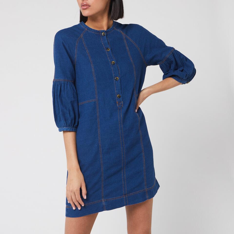 Whistles Alria Denim Dress in Blue Save 50 Lyst