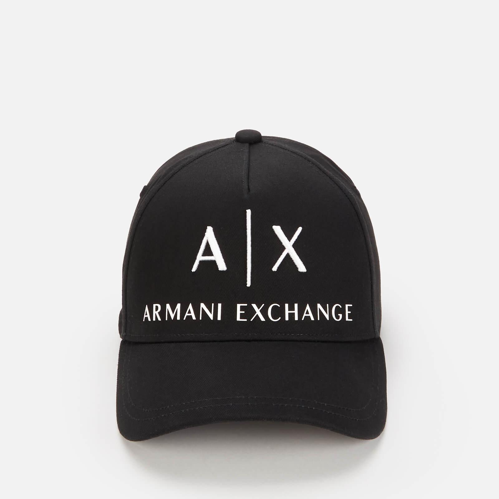 armani black cap