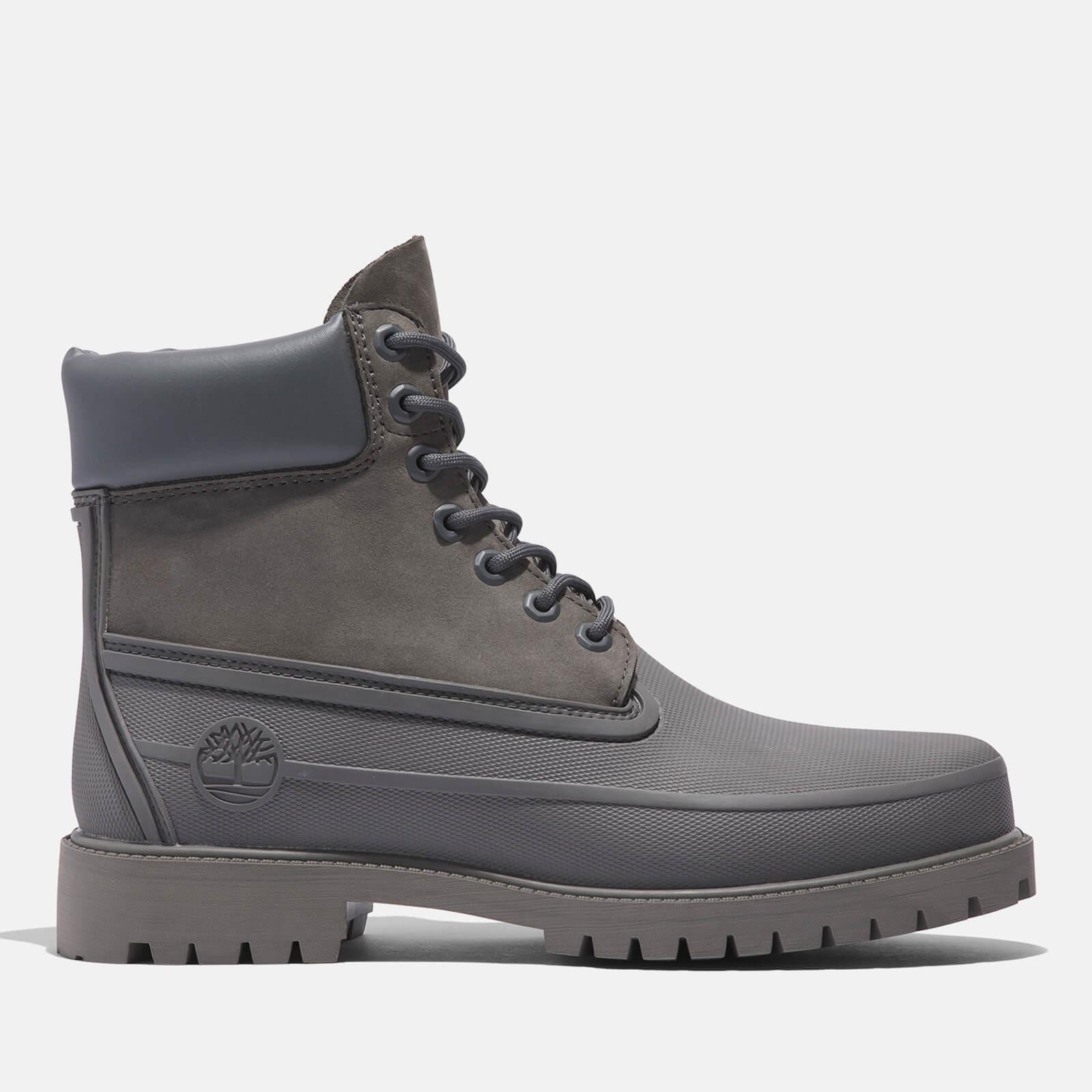 Timberland Heritage 6 Inch Rubber Toe Boot in Gray for Men | Lyst