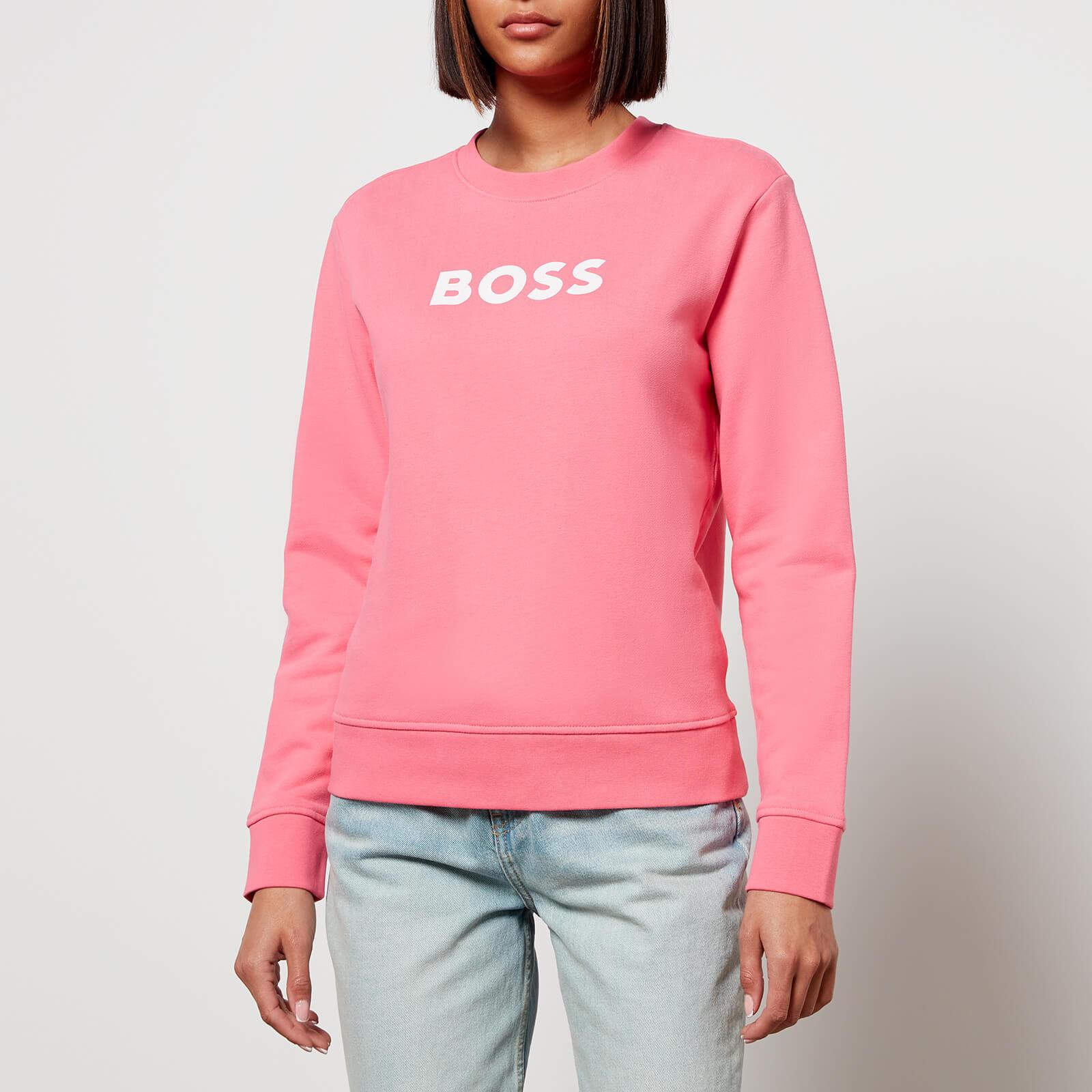 hugo boss women's pink sweatshirt