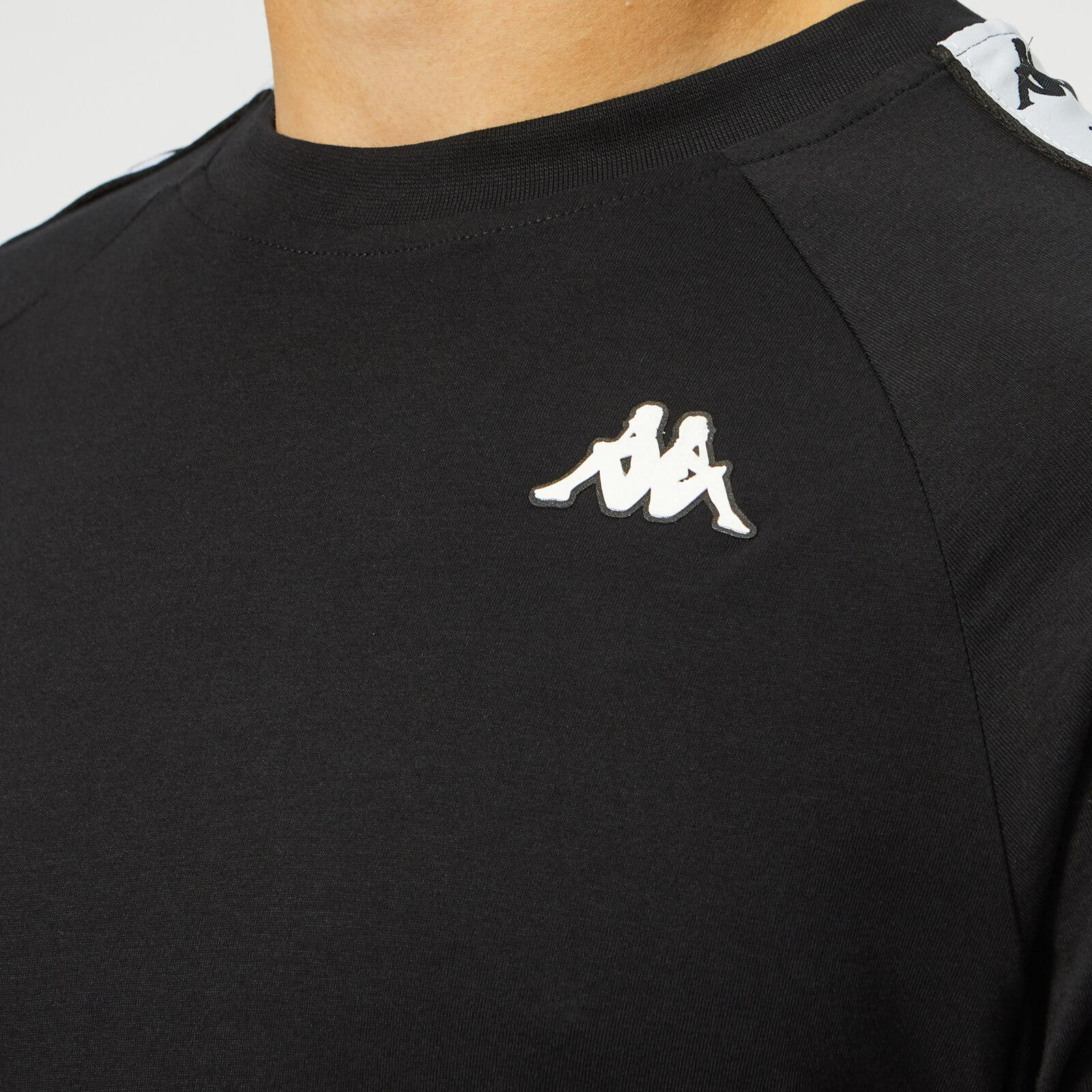 Kappa Cotton Banda Coen T-shirt In Black for Men | Lyst