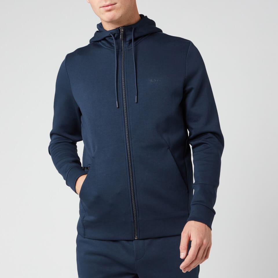 BOSS by HUGO BOSS Synthetic Saggy X Zip Through Hooded Sweatshirt in Blue  for Men | Lyst UK