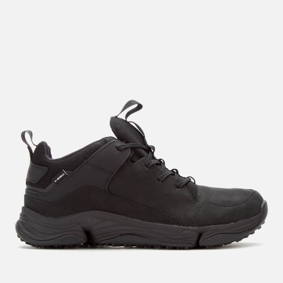 Clarks Rubber Tri Path Mid Trainers in Black for Men Clarks Rubber Tri Path Mid Trainers in Black for Men