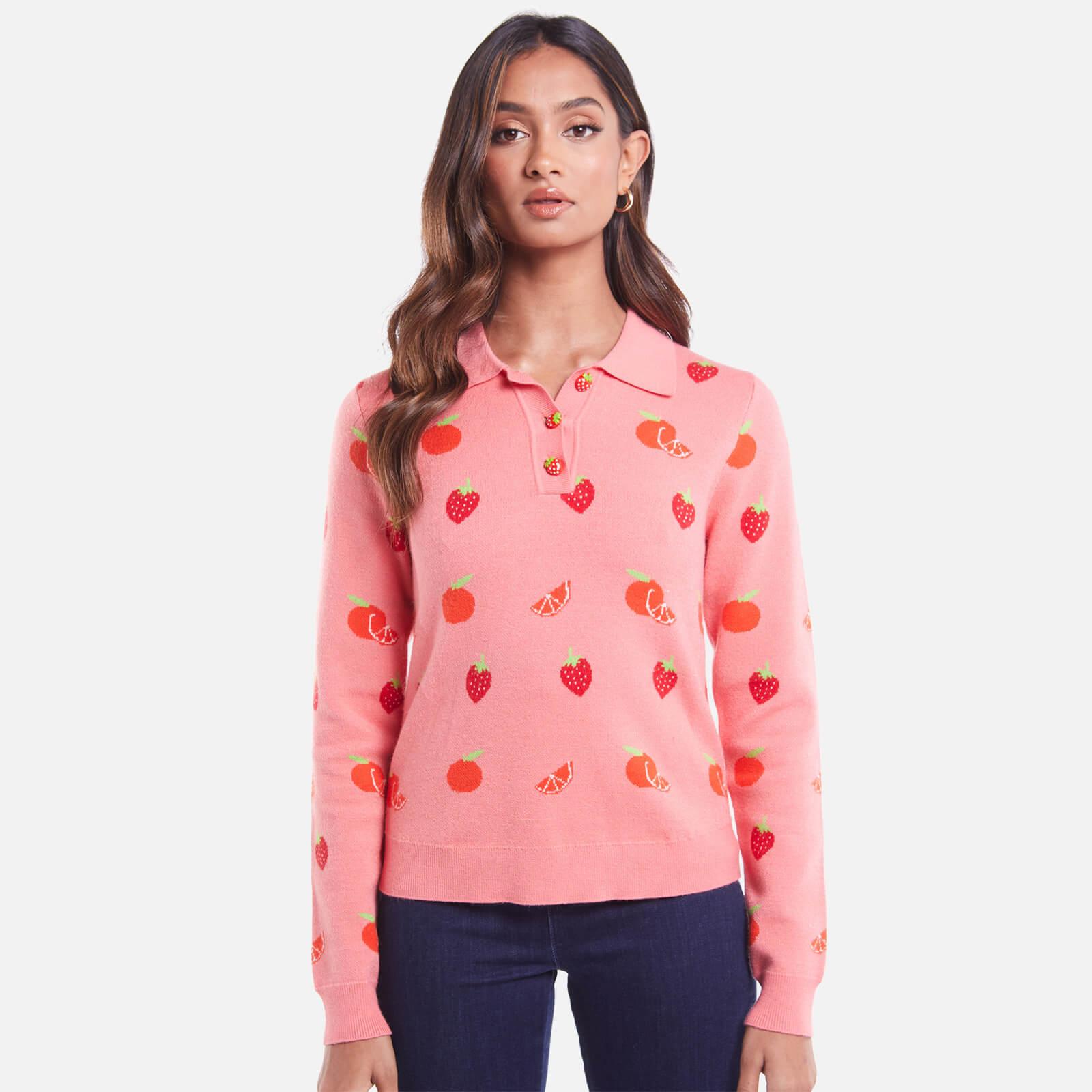 Never Fully Dressed Adelaide Fruit Jumper in Red Lyst