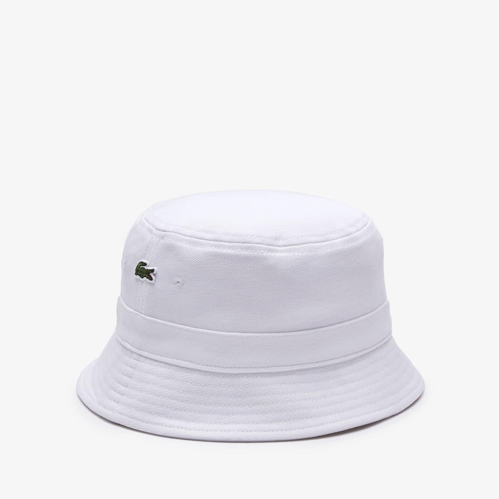 Lacoste Bob Cotton Hat in White for Men | Lyst