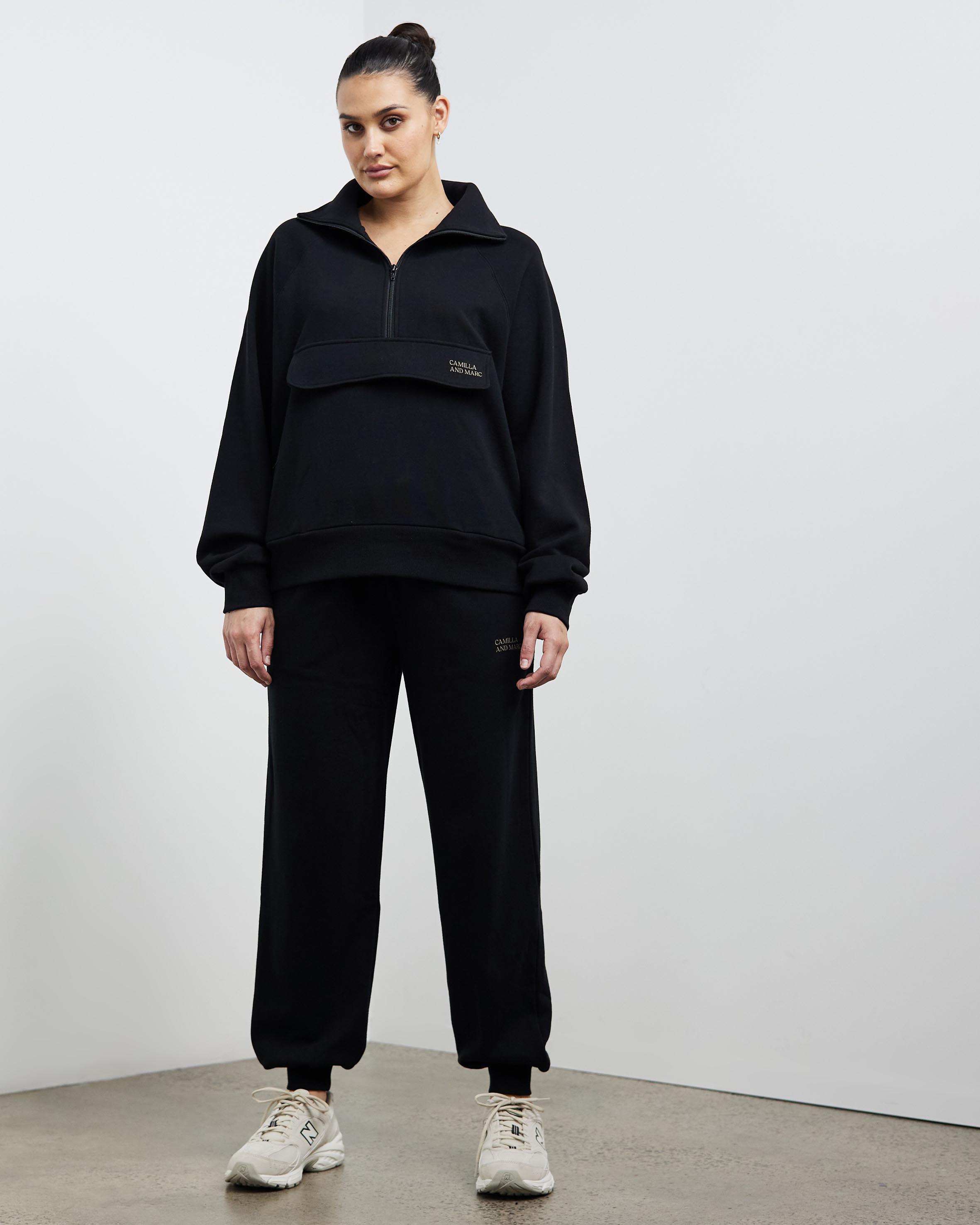 C M Camilla and Marc Campion Zip Up Sweat in Blue Lyst Australia