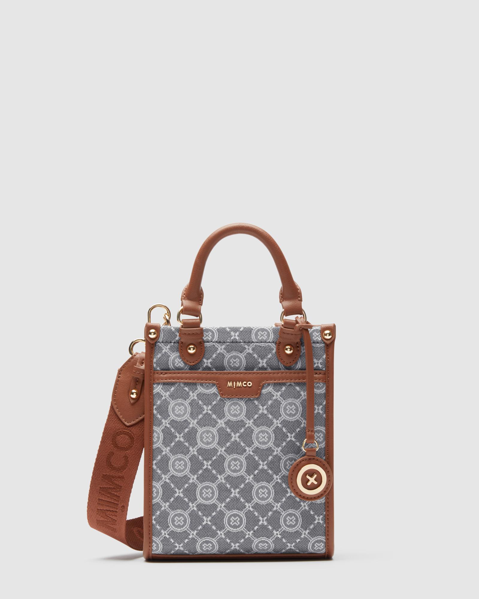 Mimco Mim Gram Mini Tote Bag in Blue Lyst Australia