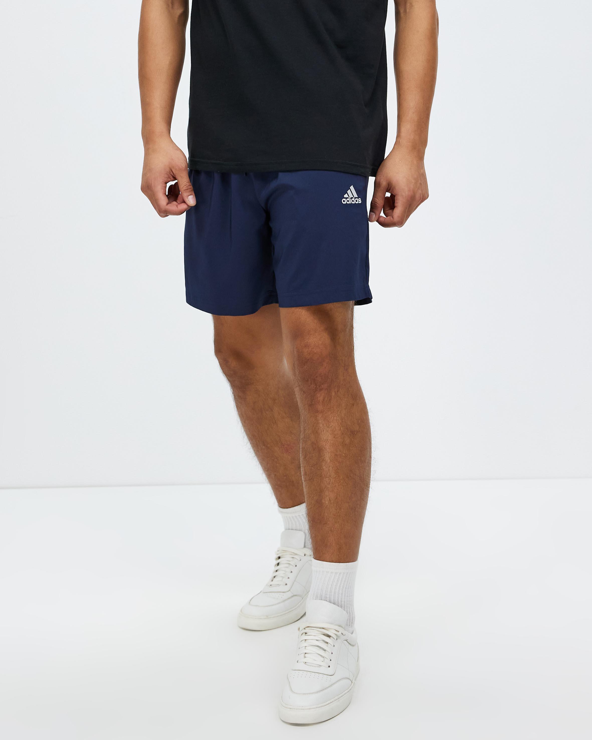 adidas Sportswear Lifestyle Aeroready Essentials Chelsea Small Logo Shorts  in Blue for Men | Lyst Australia
