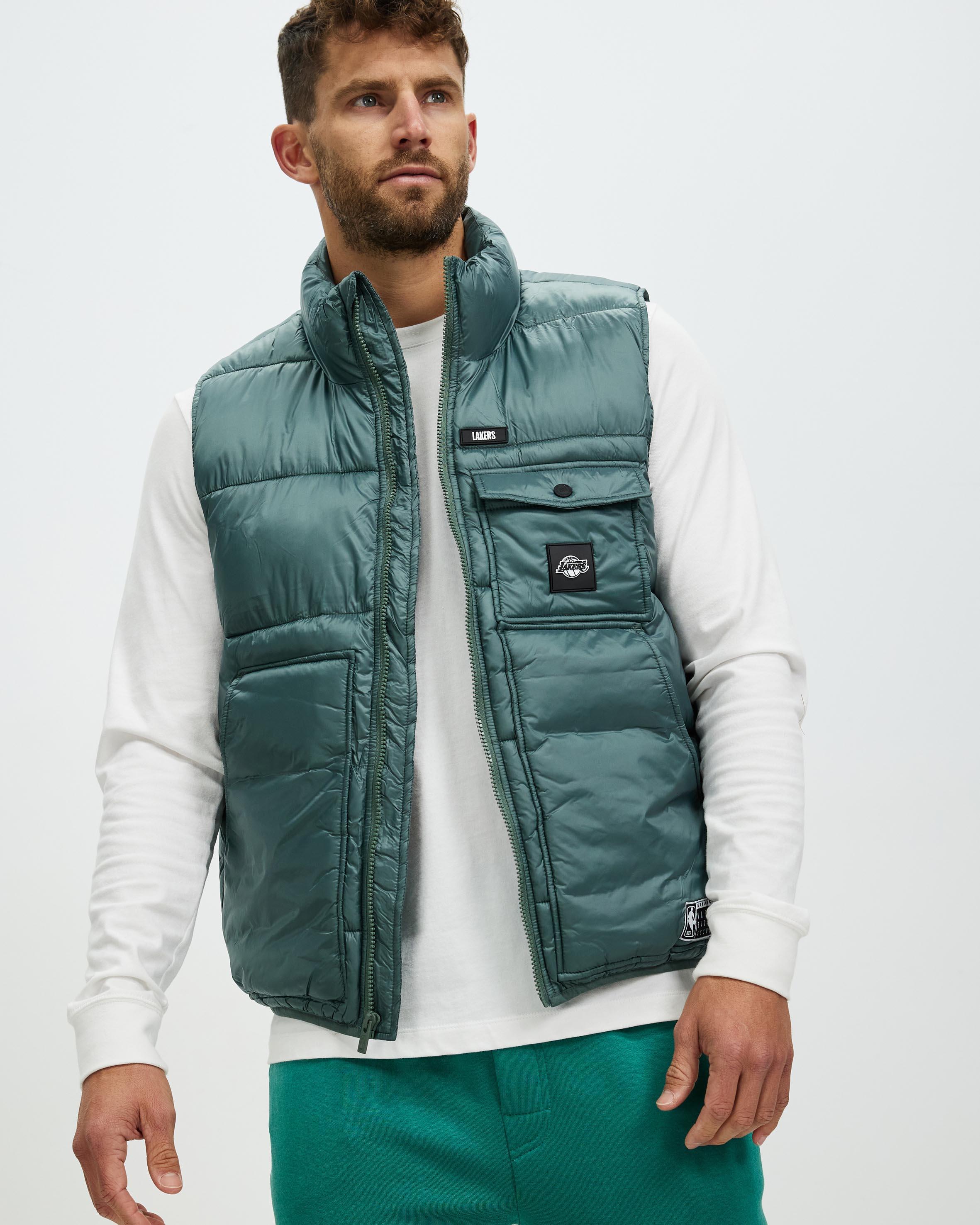 Hunter green hot sale puffer vest