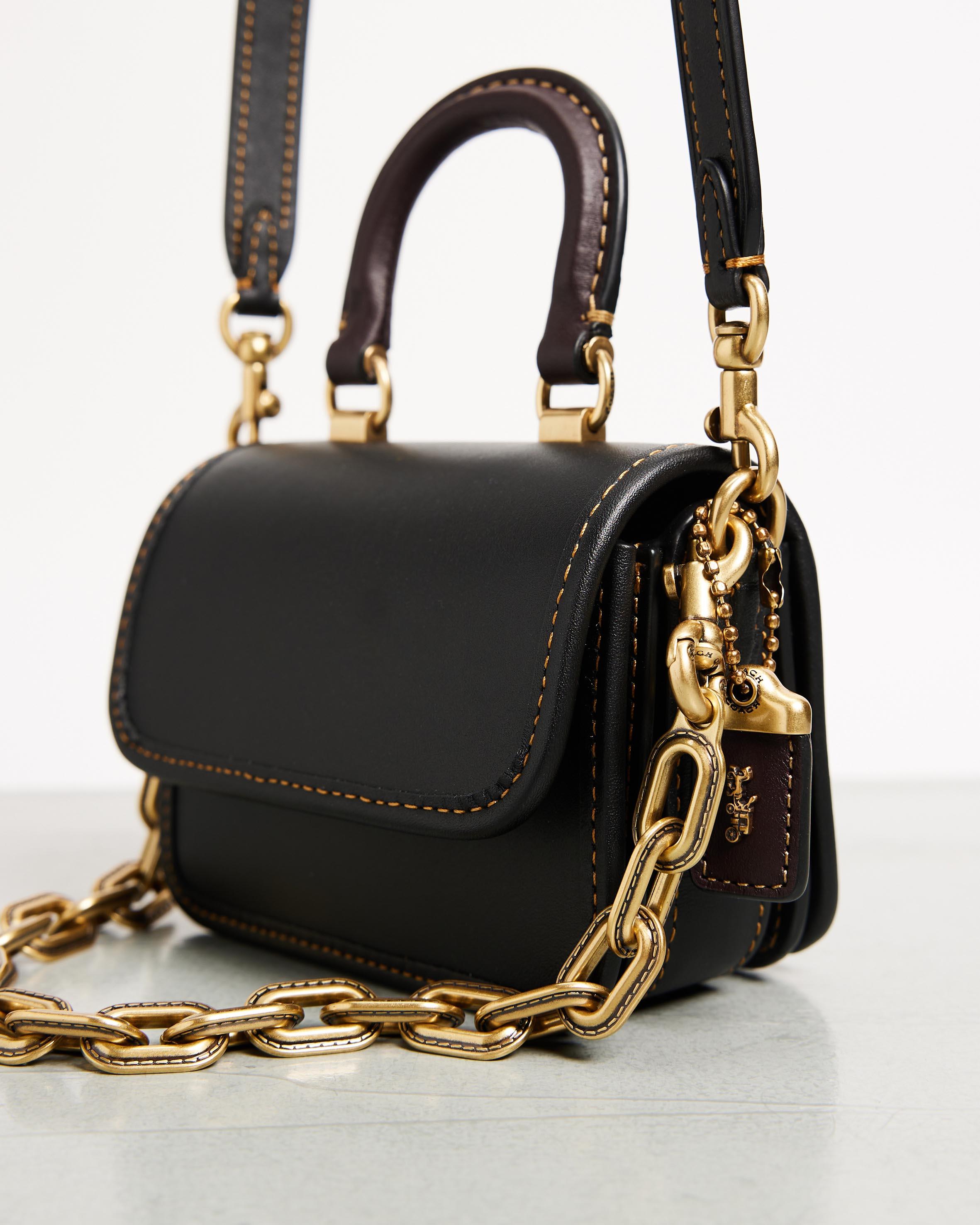 COACH Colorblock Rogue Top Handle in Black Lyst Australia