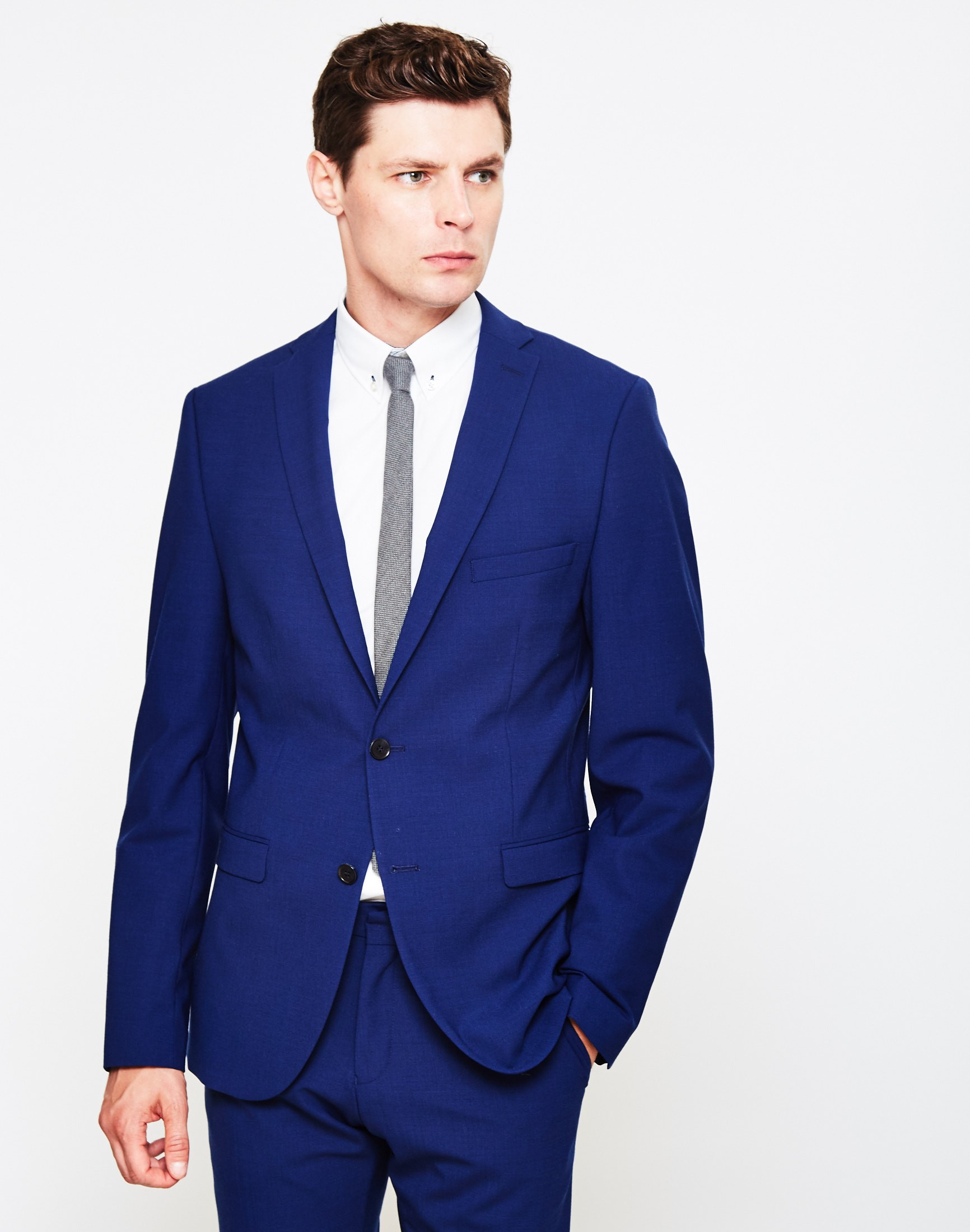Lyst - Selected Mylo Don Suit Blazer Blue in Blue for Men