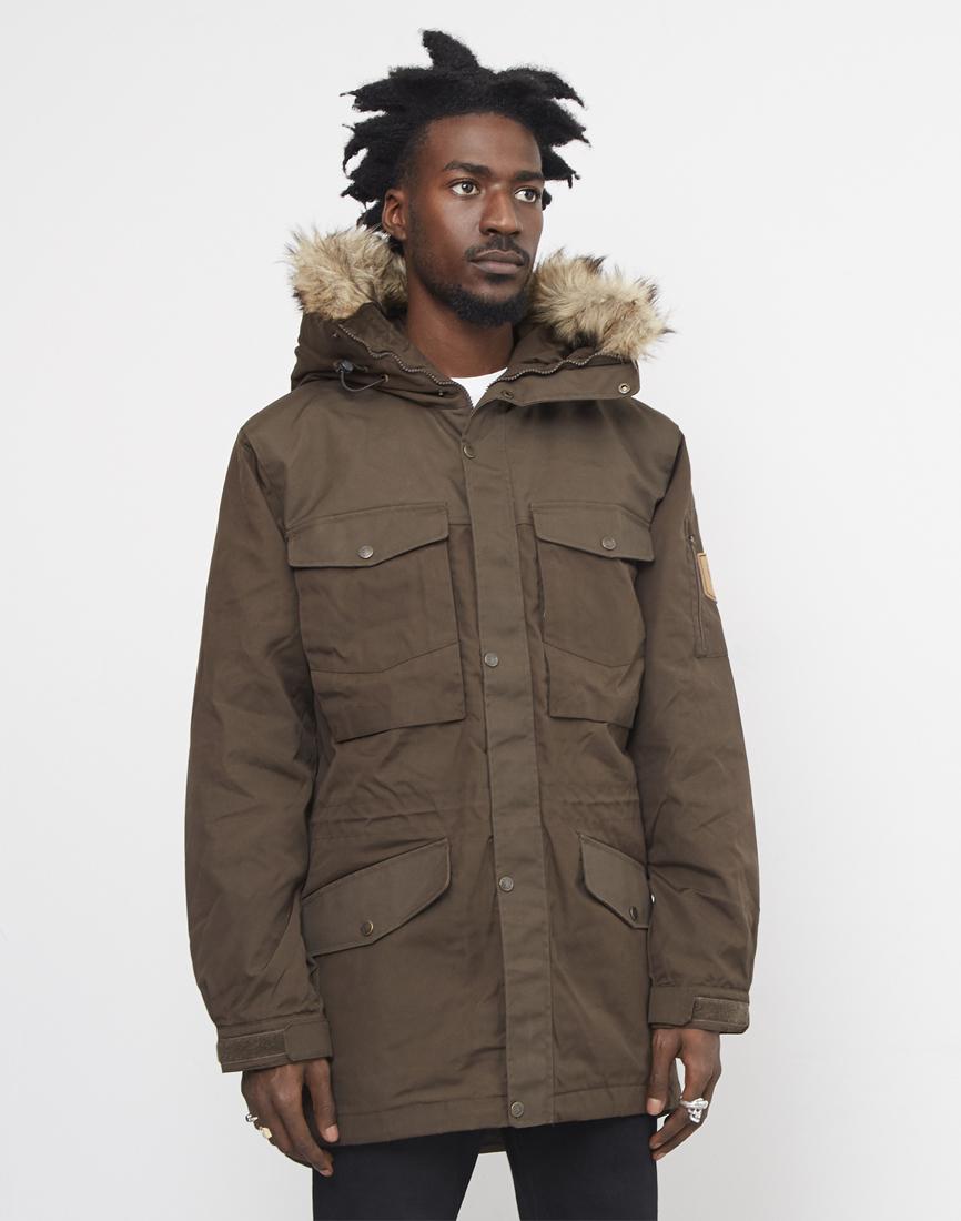 Lyst Fjallraven Singi Winter Jacket Dark Khaki in Green for Men