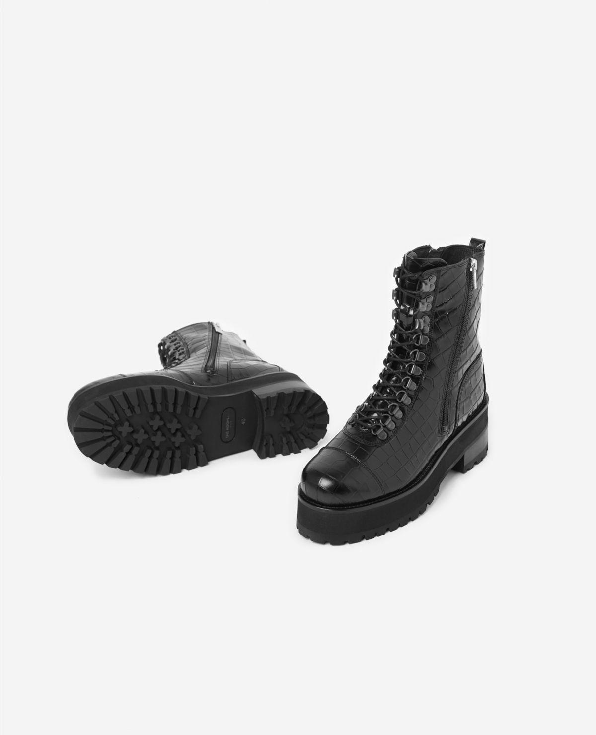 the kooples lace up boots