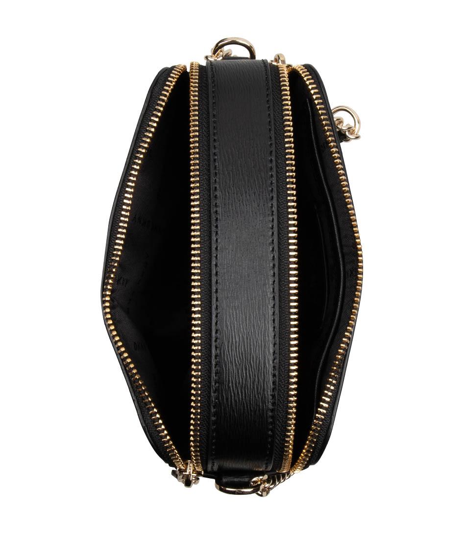 DKNY Leather Bryant Camera Bag in Black - Lyst