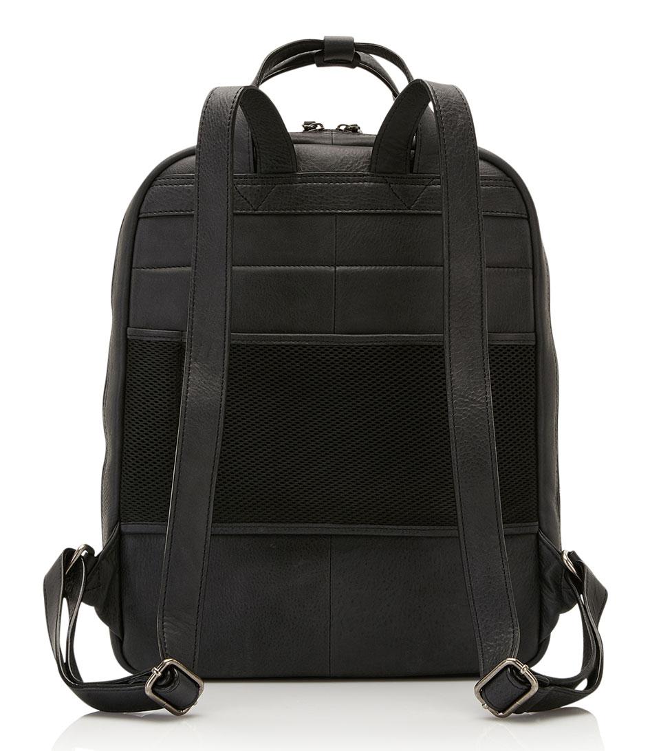 Castelijn & Beerens Leather Carisma Laptop Backpack 15.6 Inch in Black for Men - Lyst