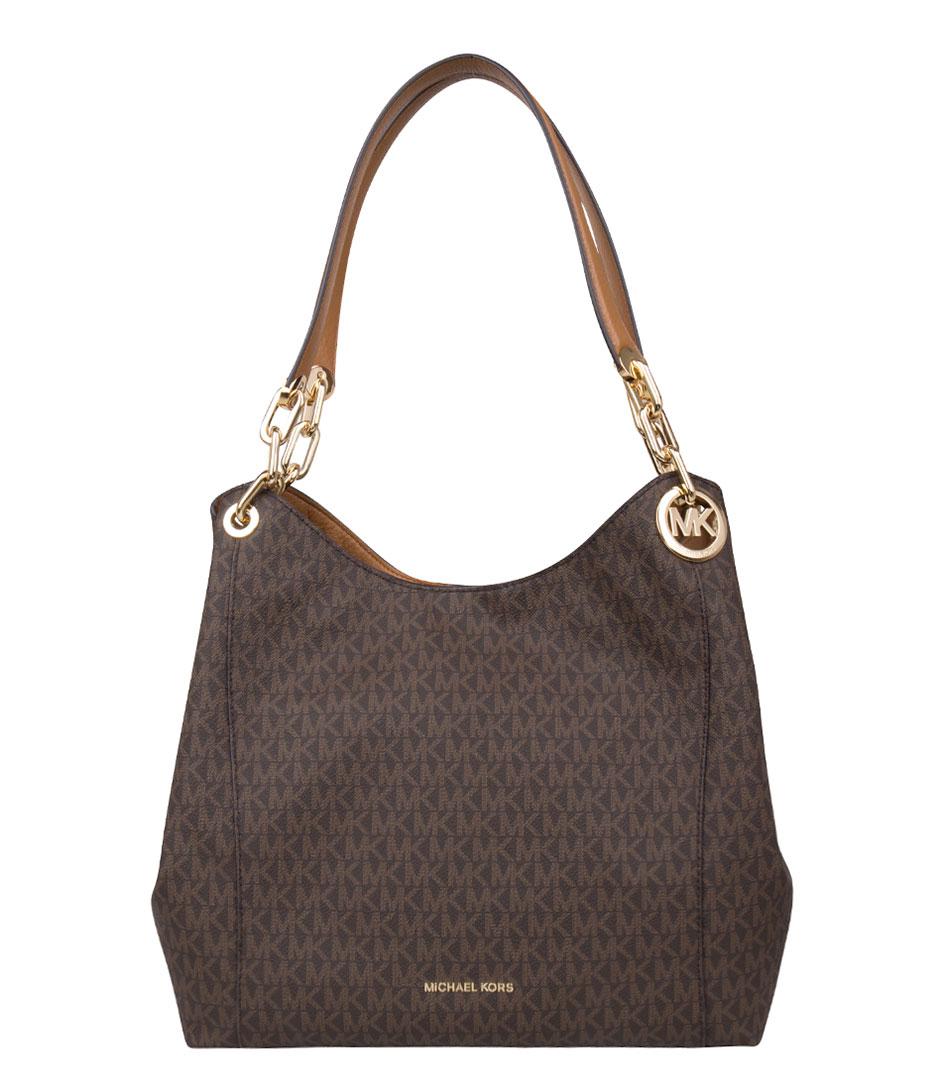 michael kors fulton large charm shoulder tote