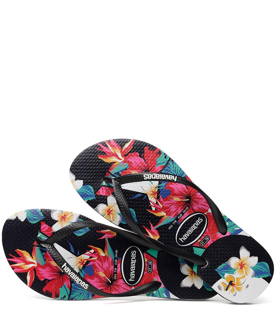 havaianas slim tropical floral