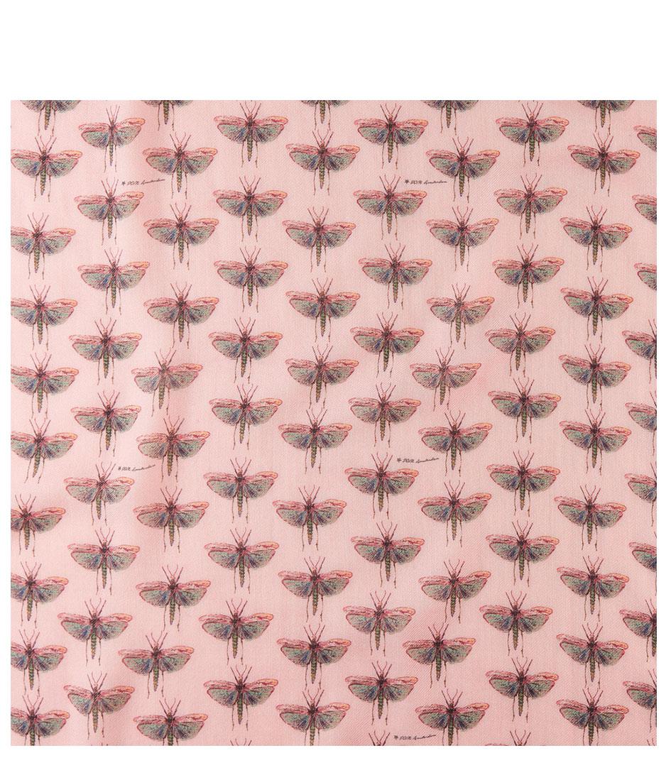 POM Amsterdam Synthetic Shawl Flying Bugs in Pink - Lyst